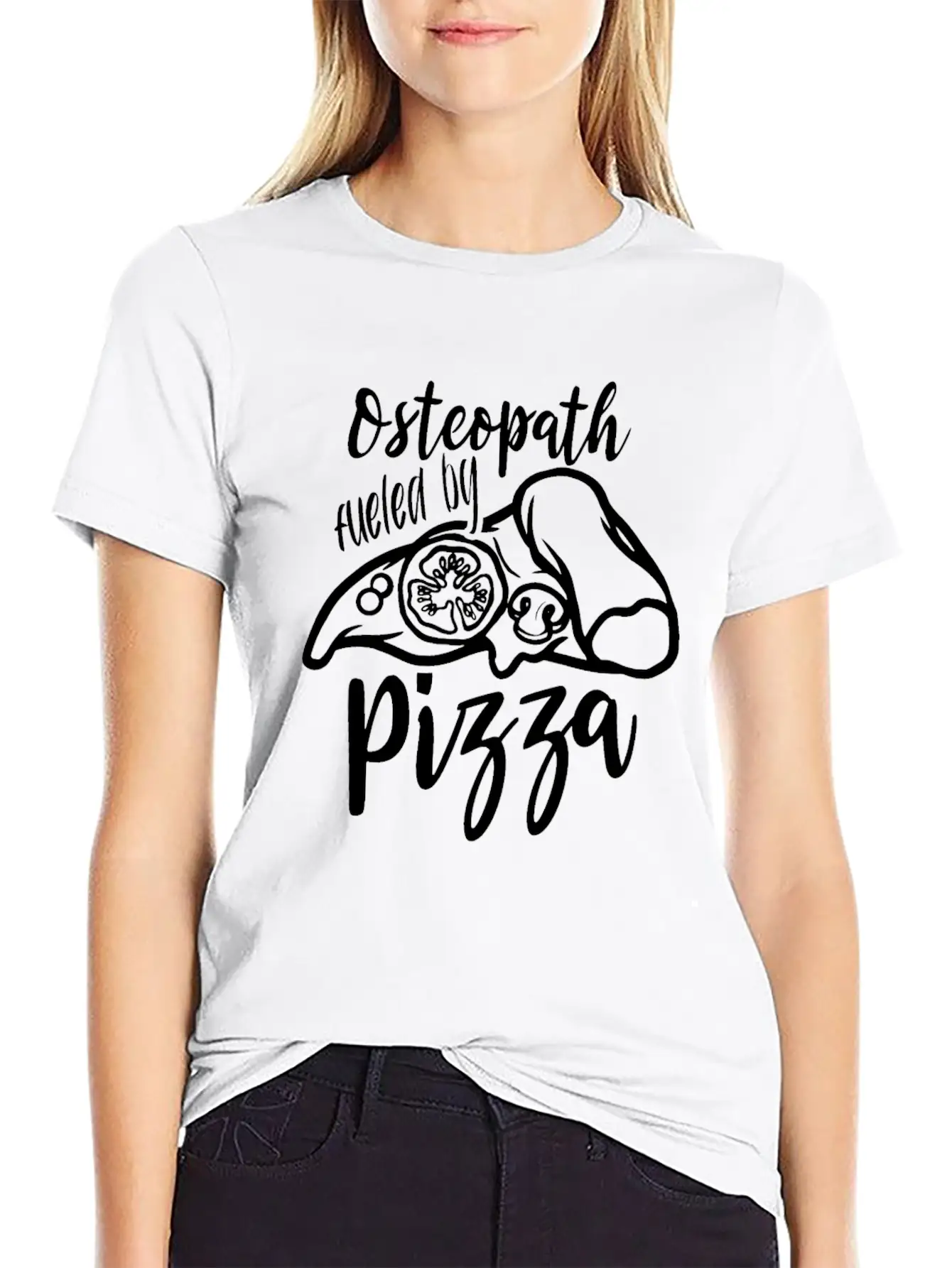 Osteopath Fueled By Pizza Osteopaths Osteopathy Classic Cotton Tee – Unisex Comfort For Any Season