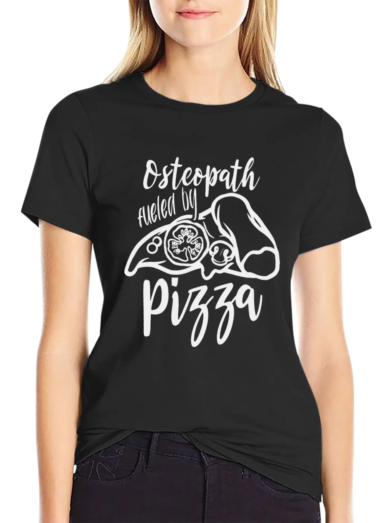 Osteopath Fueled By Pizza Osteopaths Osteopathy Classic Cotton Tee – Unisex Comfort For Any Season