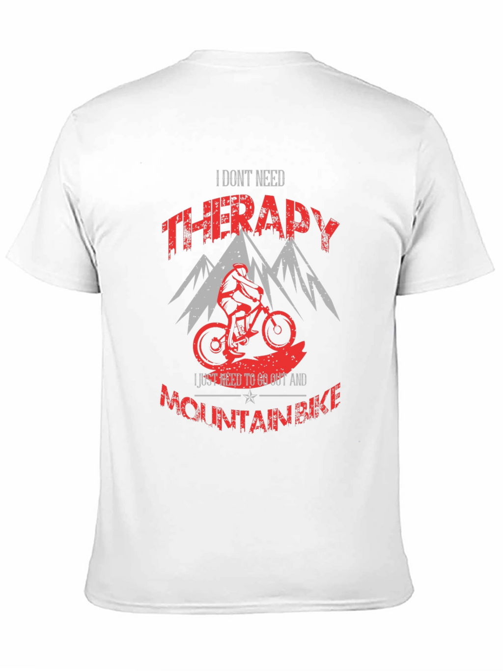Mountain Bike Therapy Graphic T-Shirt