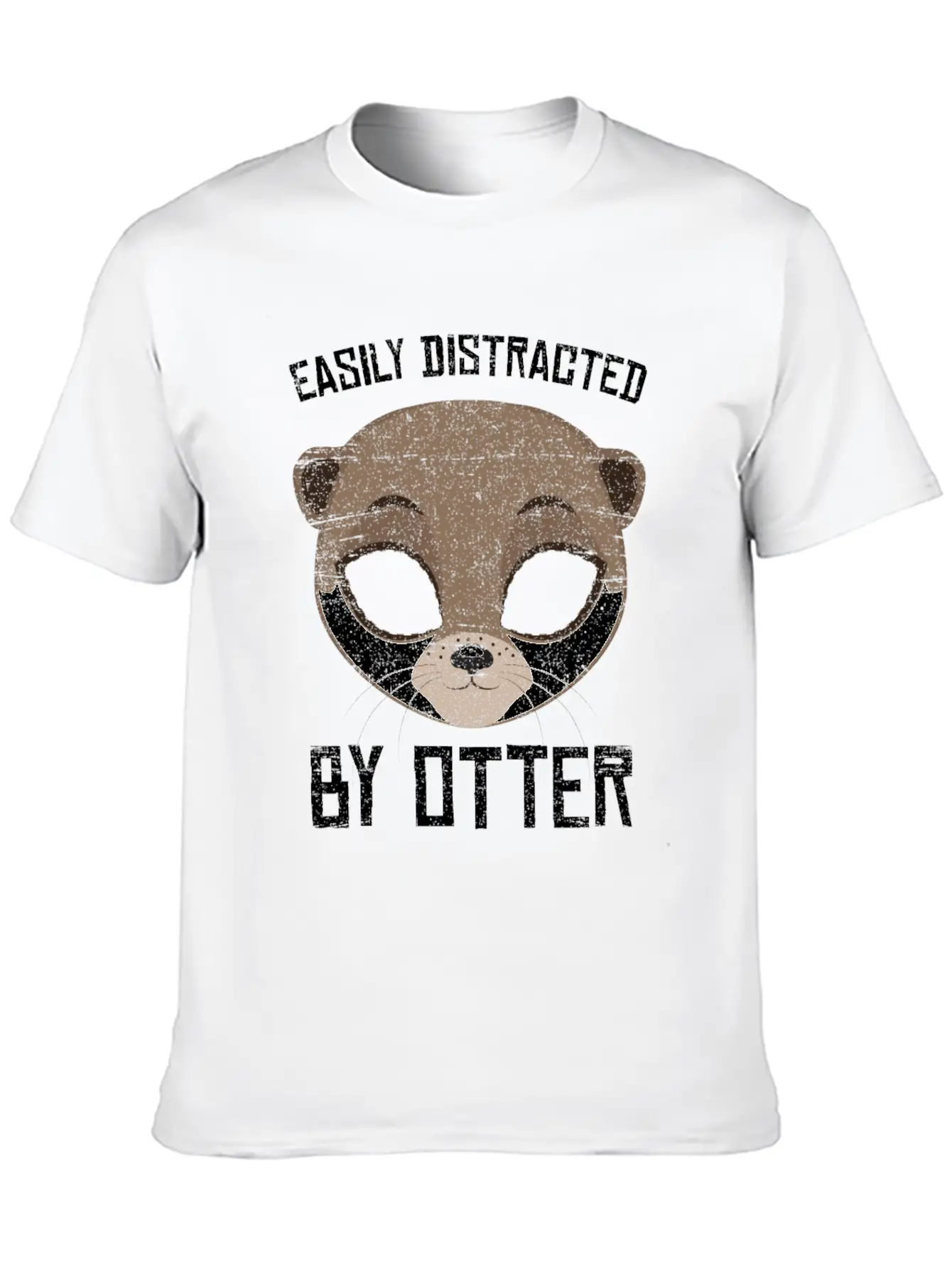 Otter Zoo Friendly Water Construction Family Trick Timeless Short Sleeve Tee – Comfy And Minimalist Design