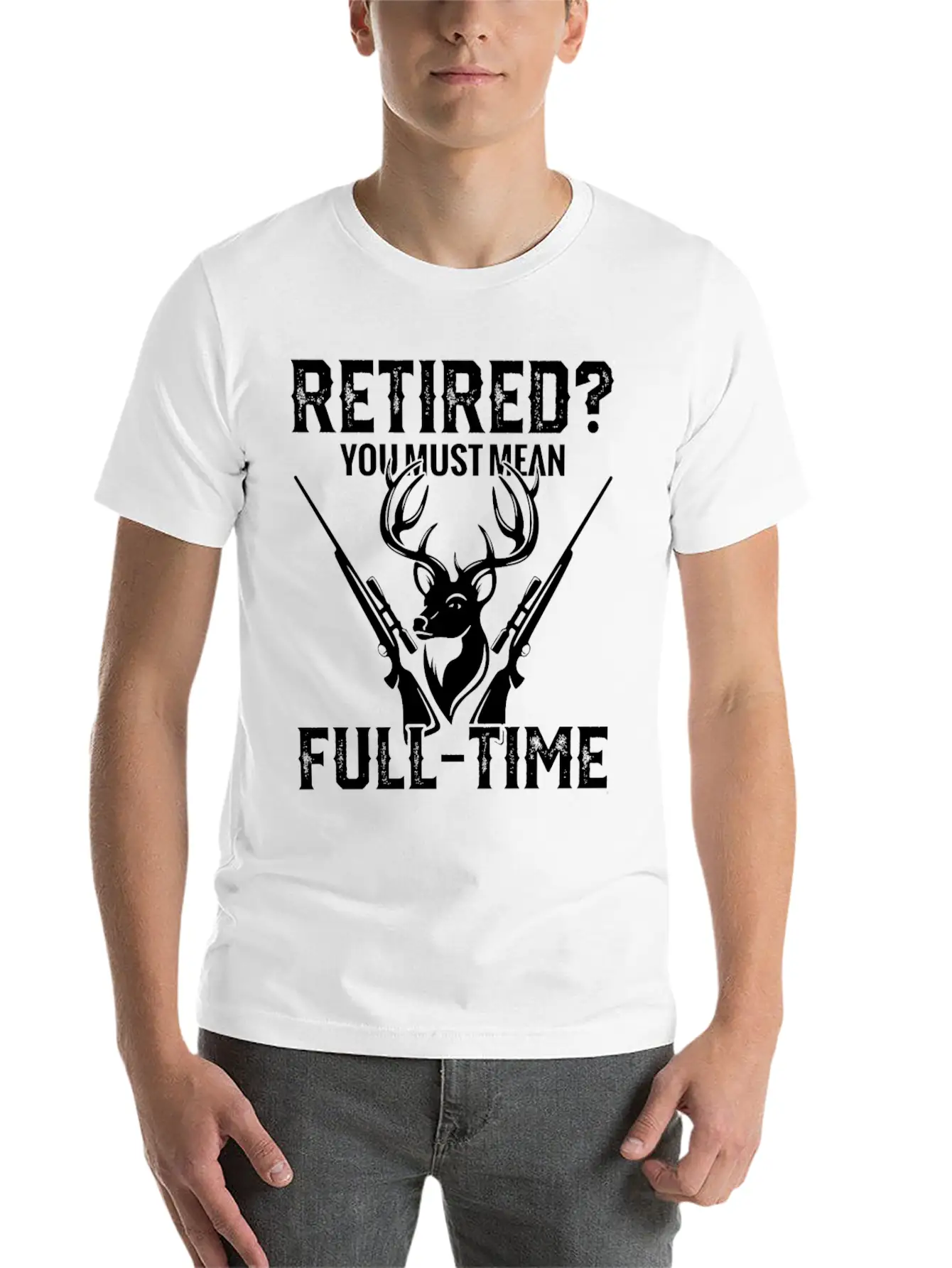 Outdoor Hunt Season Hunter Deer Hunting Lifestyle Essential Cotton Tee For Daily Outfits – Unisex Style