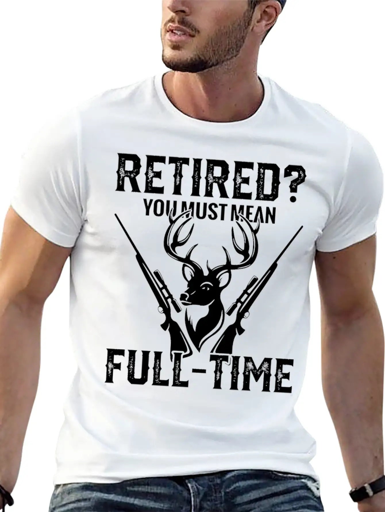 Outdoor Hunt Season Hunter Deer Hunting Lifestyle Essential Cotton Tee For Daily Outfits – Unisex Style