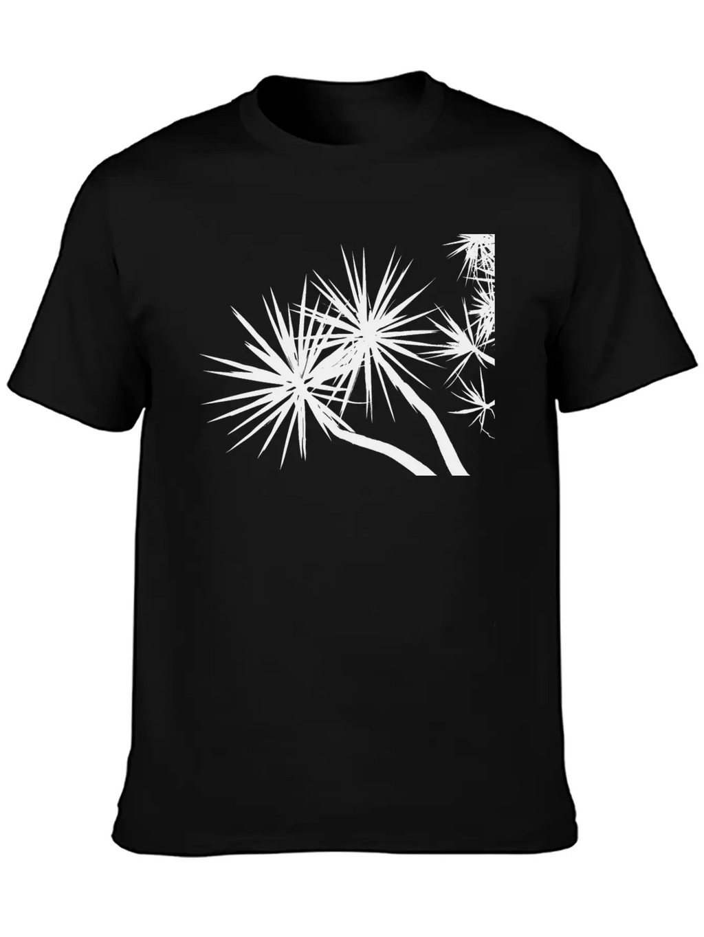 Overhead Trees Silhouette Timeless Short Sleeve Tee – Comfy And Minimalist Design
