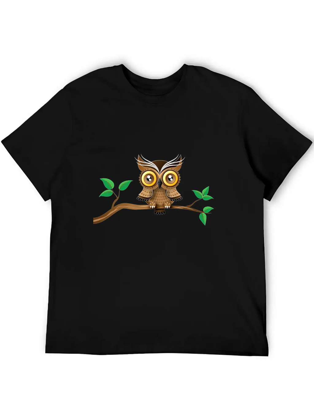 Owl Bird Unisex Casual T-Shirt – Clean Design For Daily Comfort