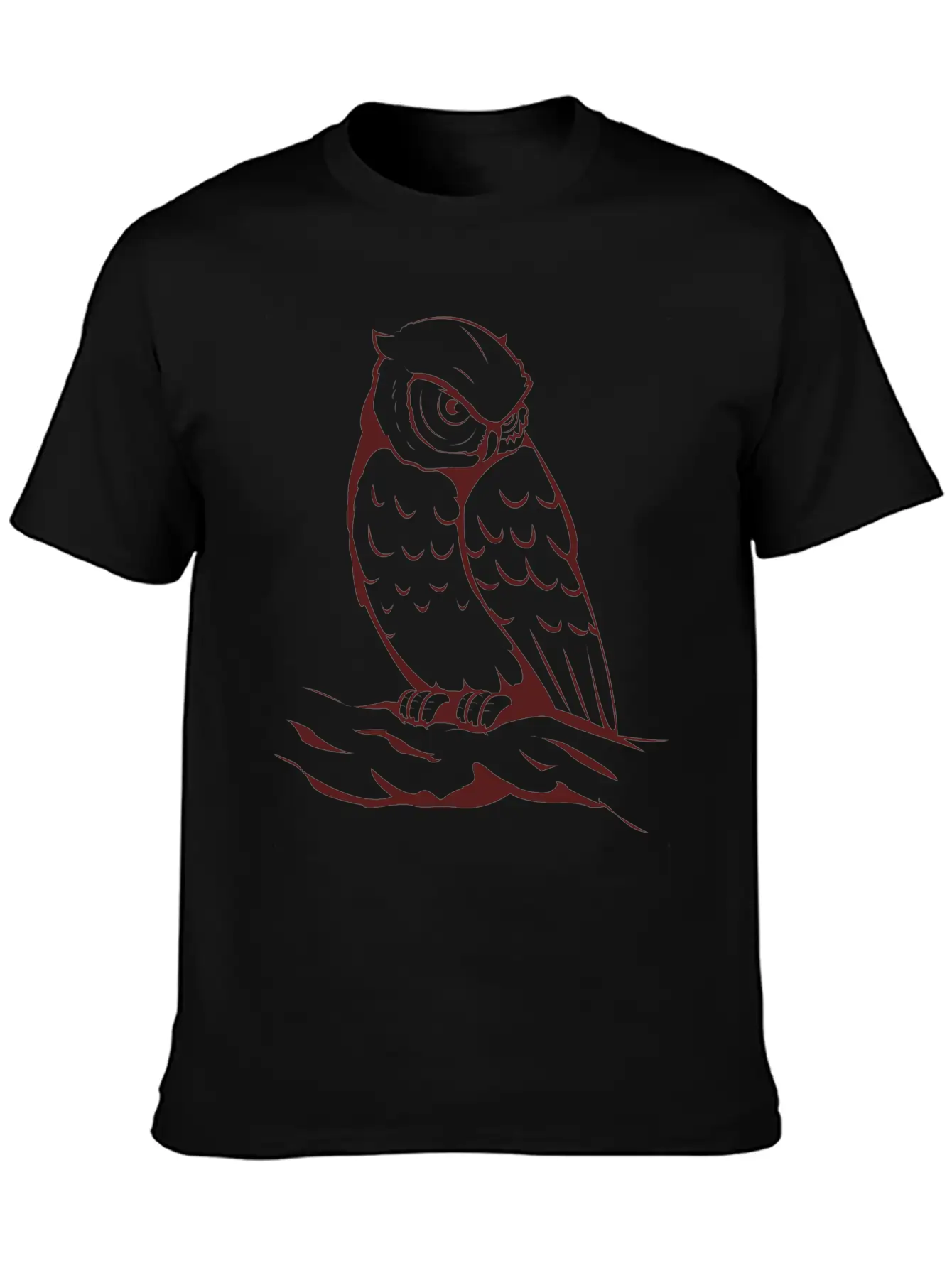 Owl Breathable Graphic T-Shirt – Perfect For Casual Days