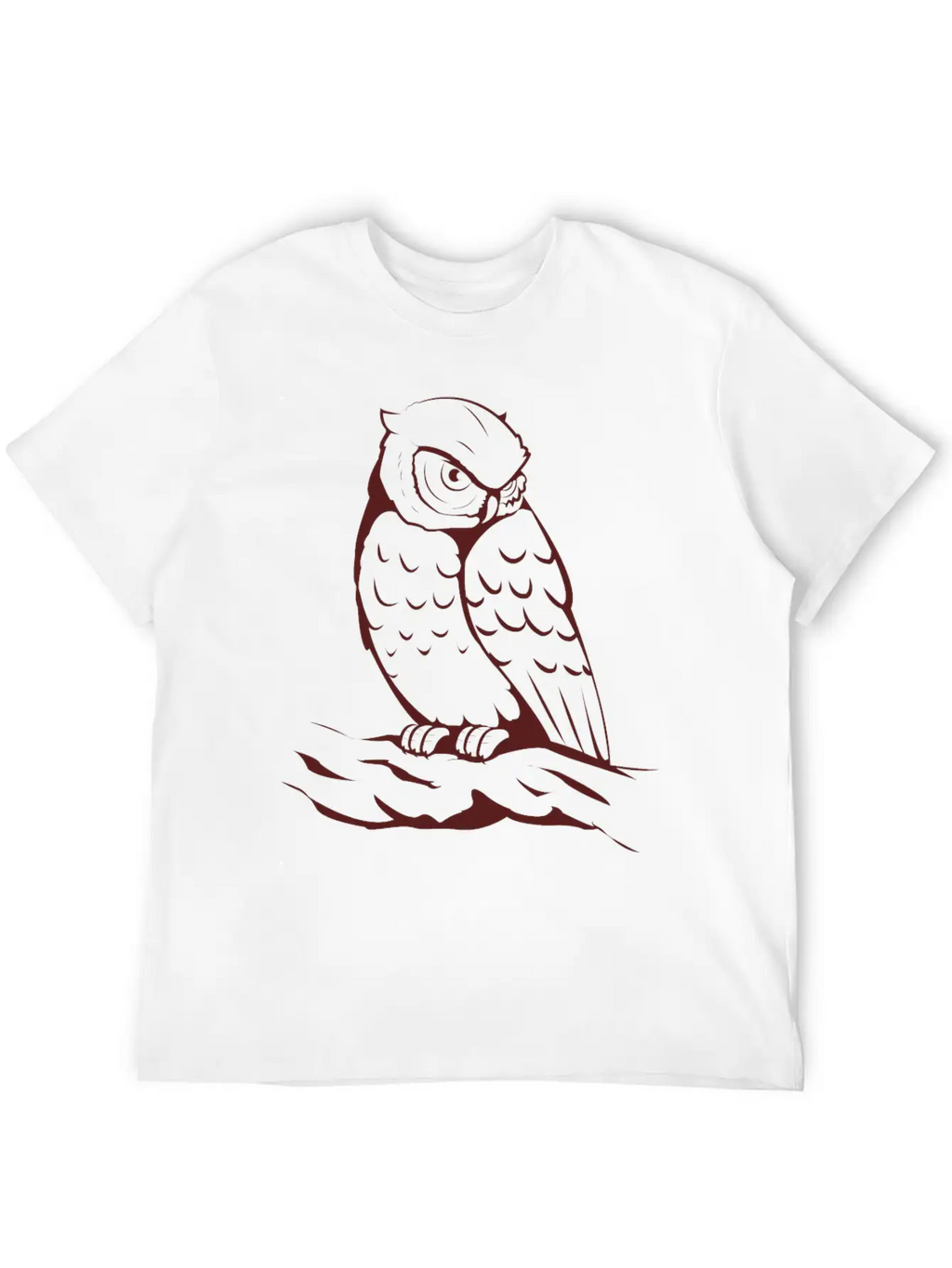 Owl Breathable Graphic T-Shirt – Perfect For Casual Days
