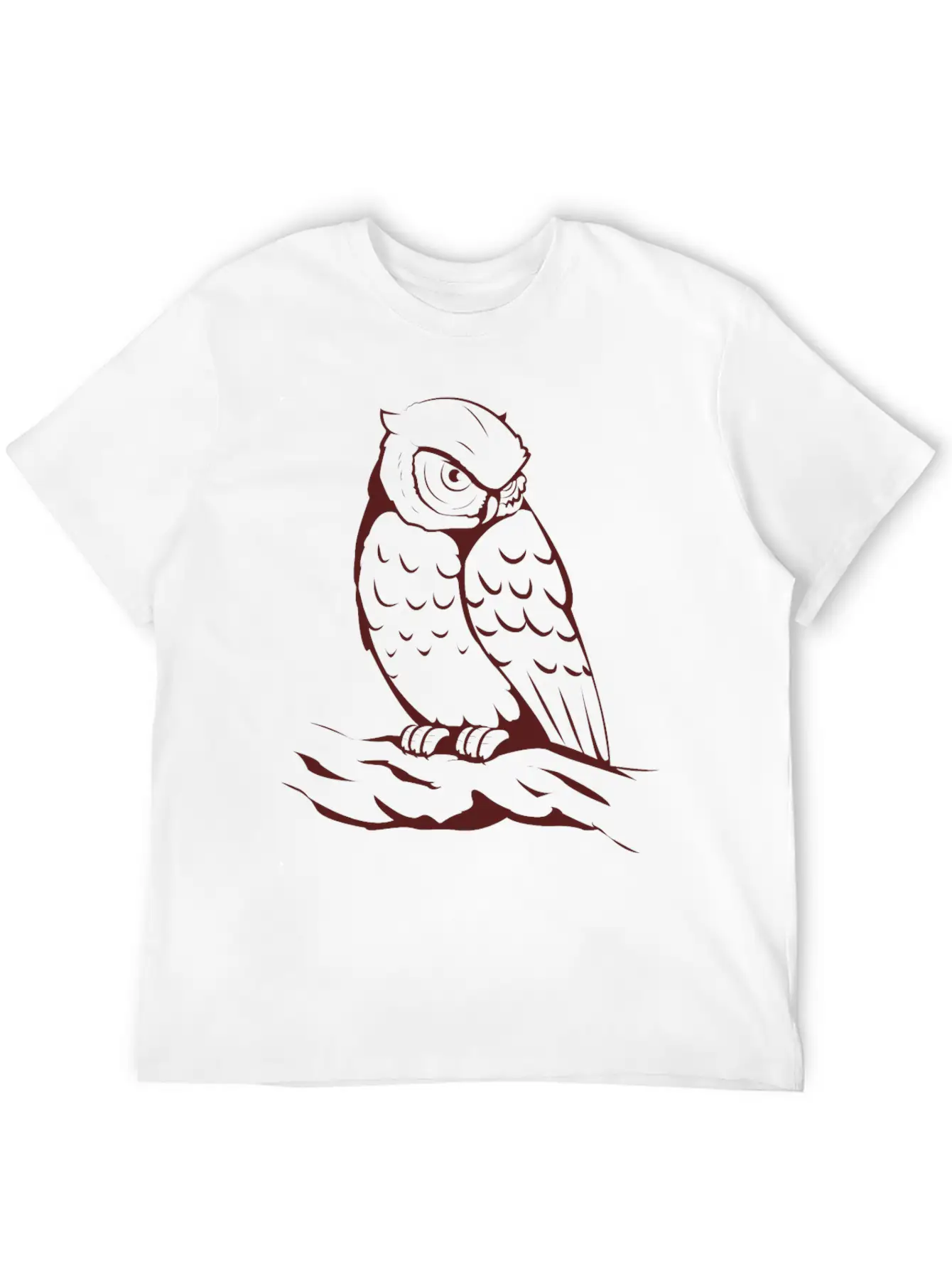 Owl Breathable Graphic T-Shirt – Perfect For Casual Days
