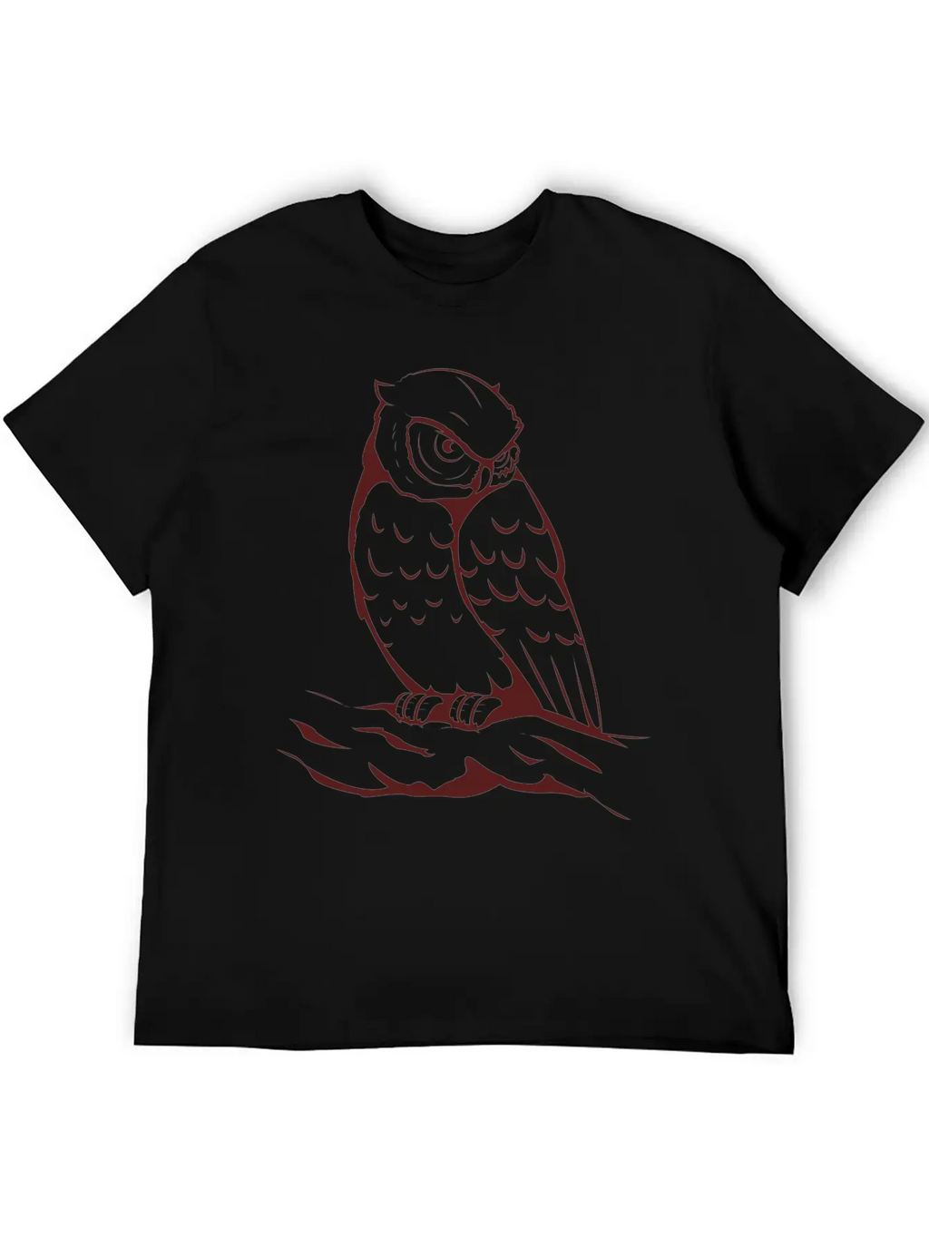 Owl Breathable Graphic T-Shirt – Perfect For Casual Days