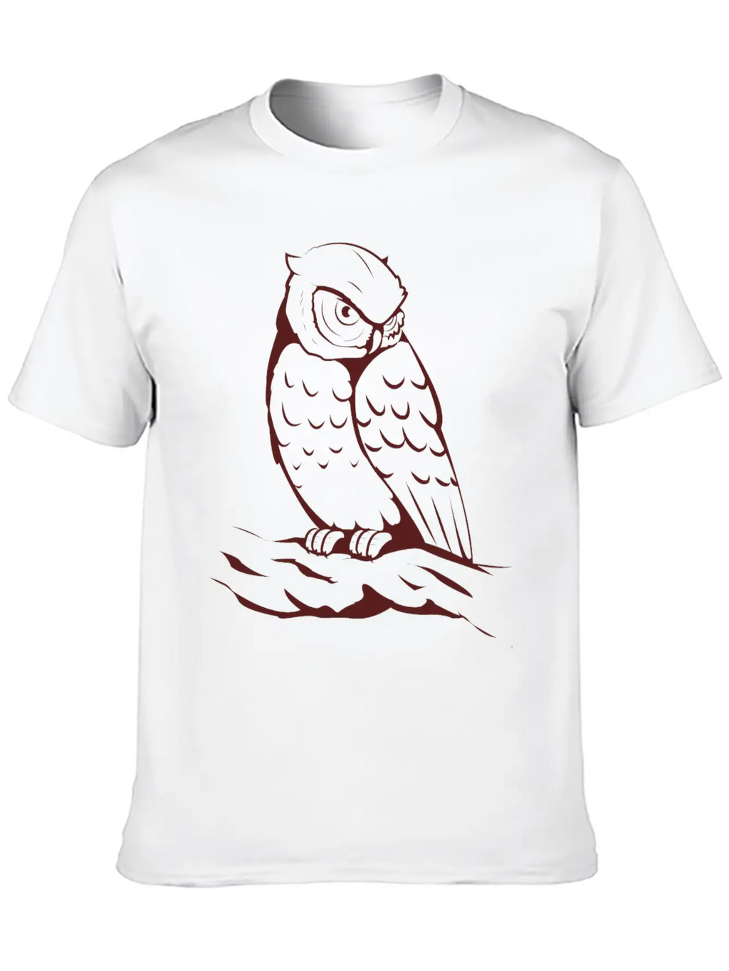 Owl Breathable Graphic T-Shirt – Perfect For Casual Days