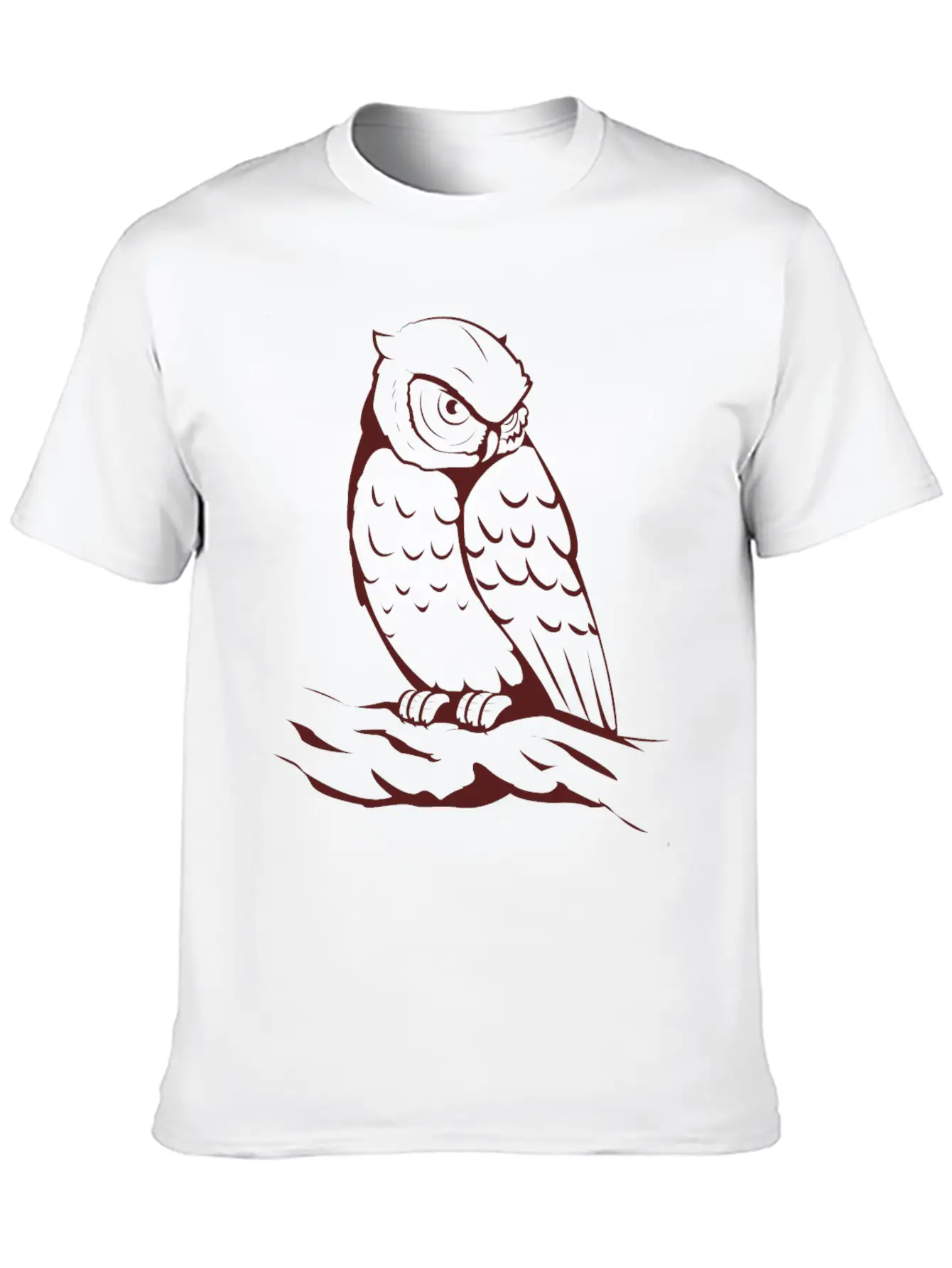 Owl Breathable Graphic T-Shirt – Perfect For Casual Days