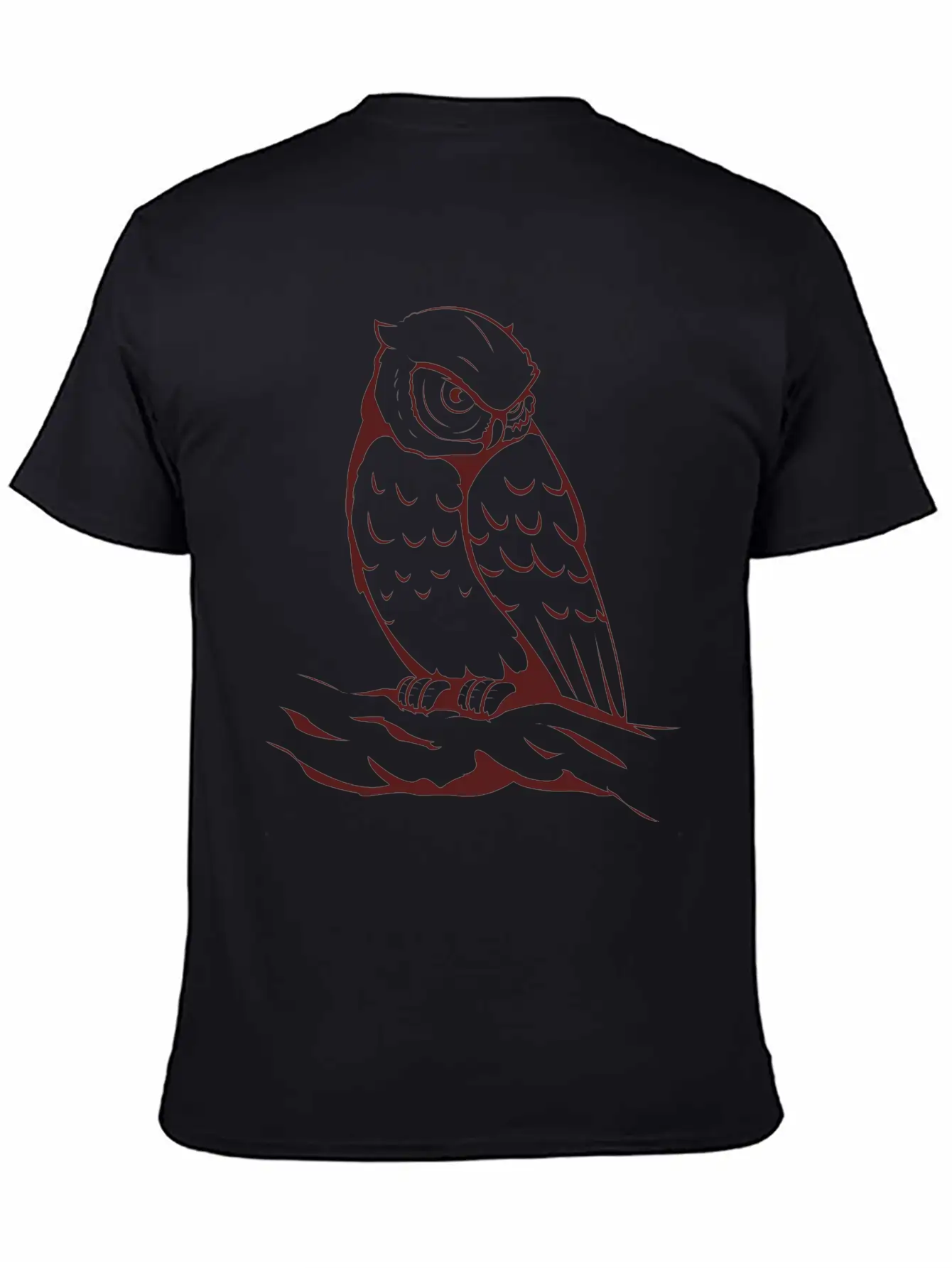 Owl Breathable Graphic T-Shirt – Perfect For Casual Days