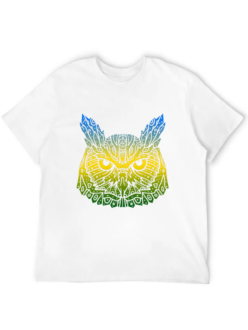 Owl Breathable Soft Cotton T-Shirt – Timeless Casual Look