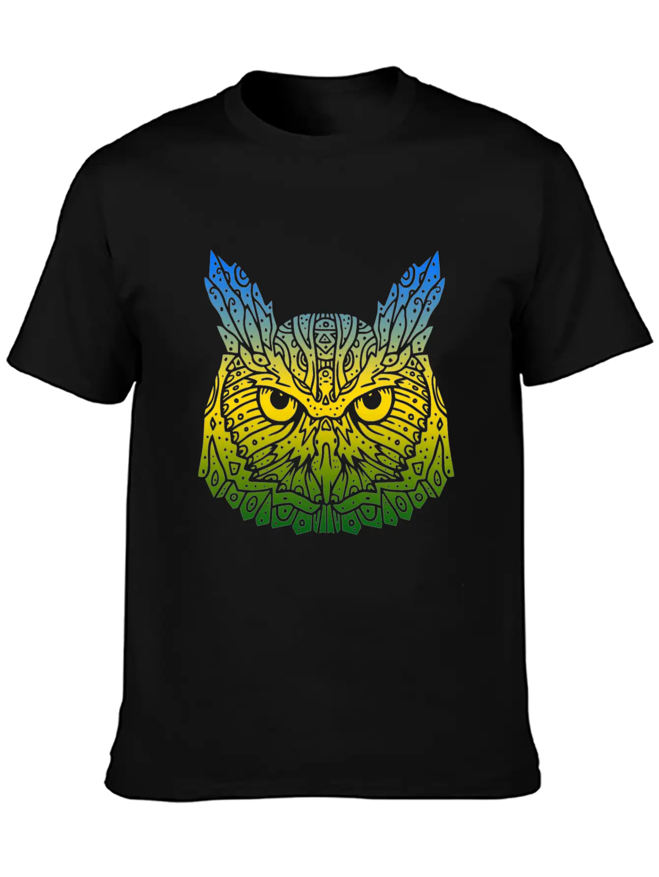 Owl Breathable Soft Cotton T-Shirt – Timeless Casual Look
