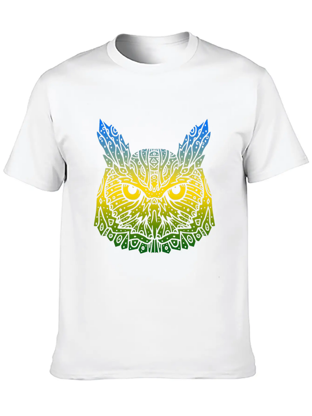 Owl Breathable Soft Cotton T-Shirt – Timeless Casual Look