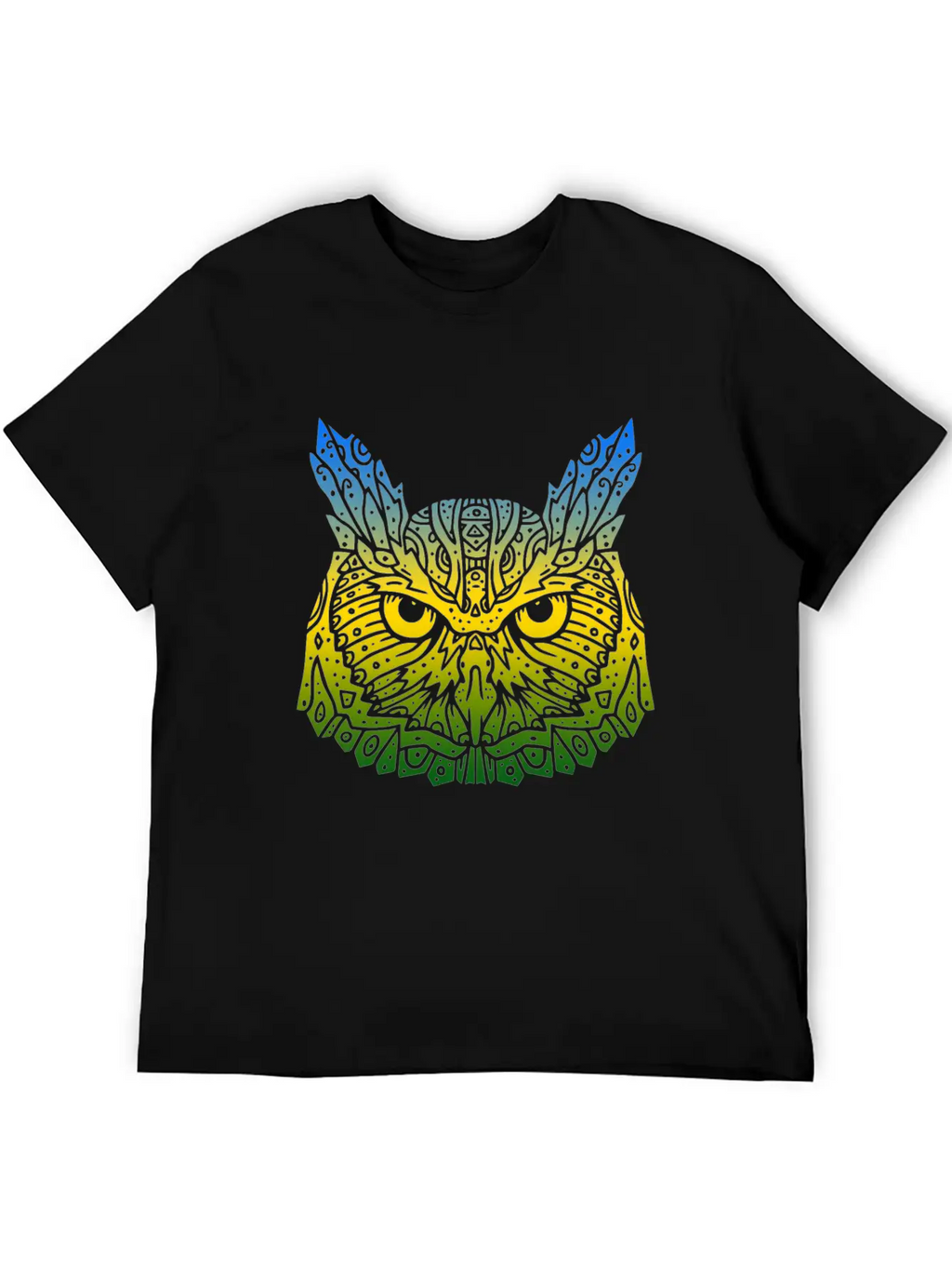 Owl Breathable Soft Cotton T-Shirt – Timeless Casual Look