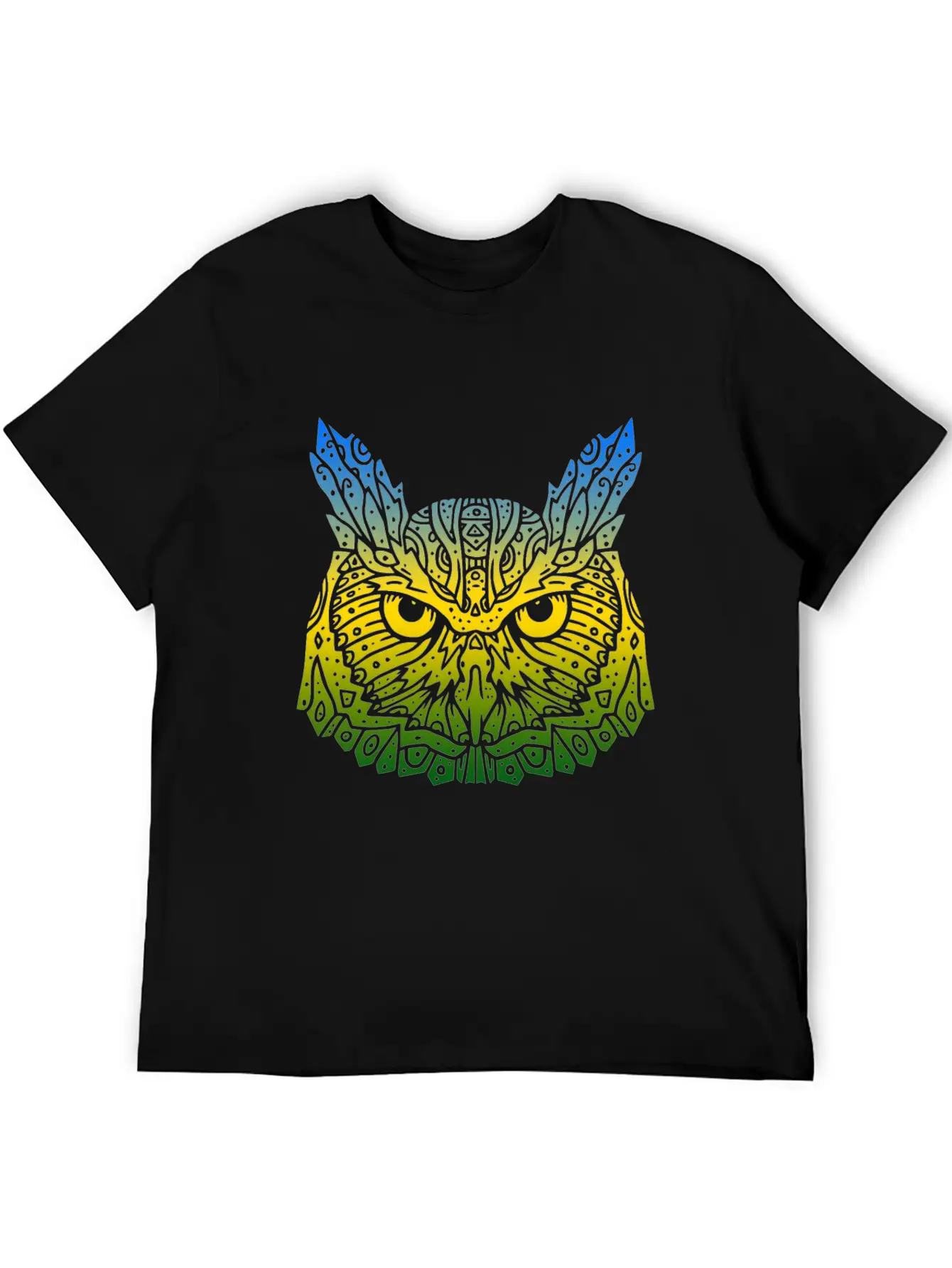 Owl Breathable Soft Cotton T-Shirt – Timeless Casual Look