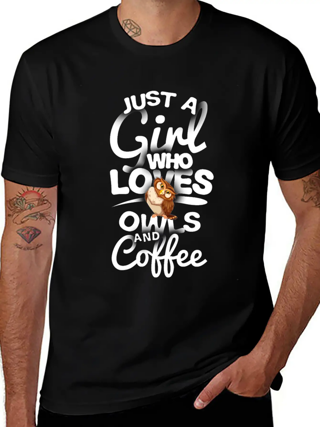 Owl Classic Cotton Tee – Unisex Comfort For Any Season