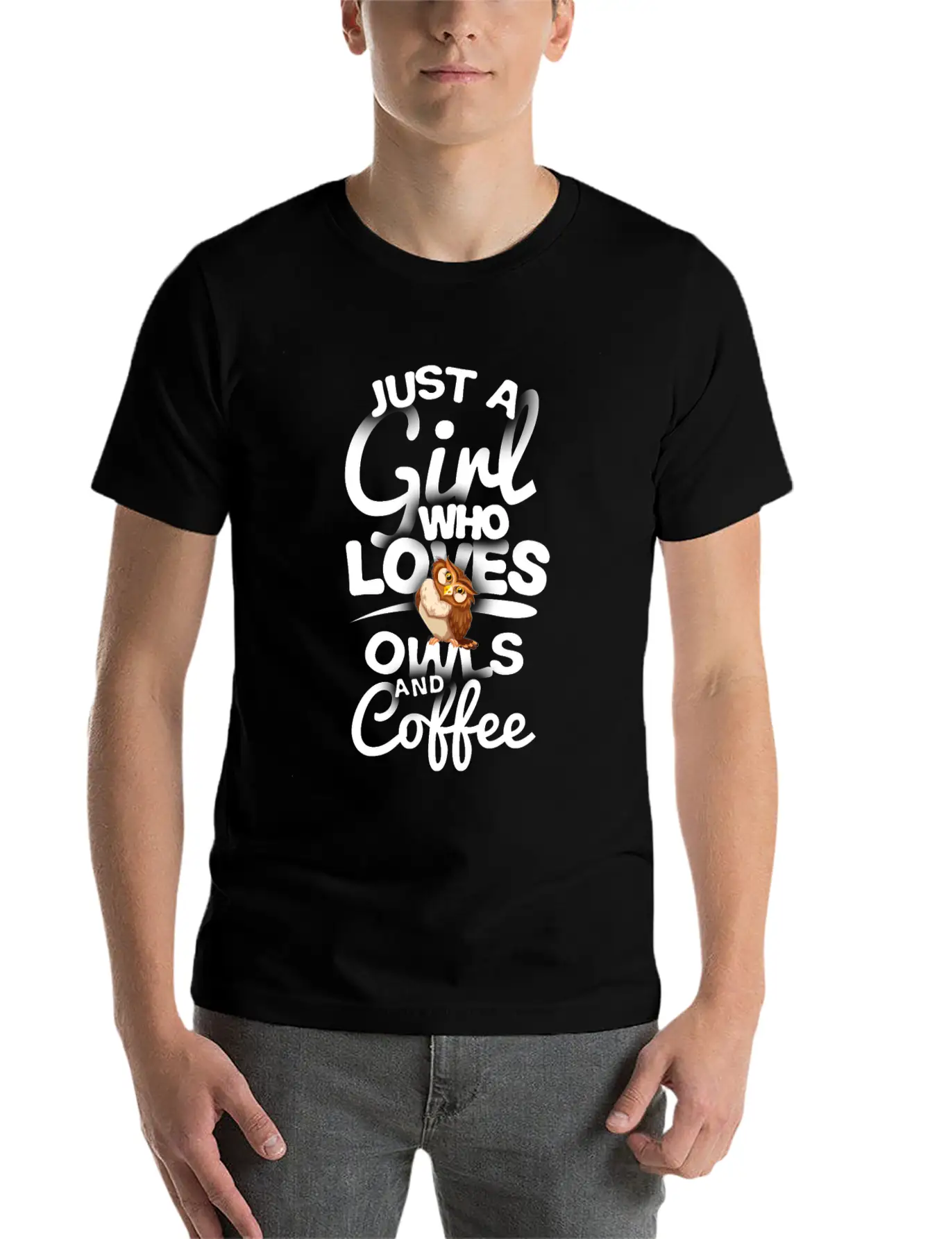Owl Classic Cotton Tee – Unisex Comfort For Any Season
