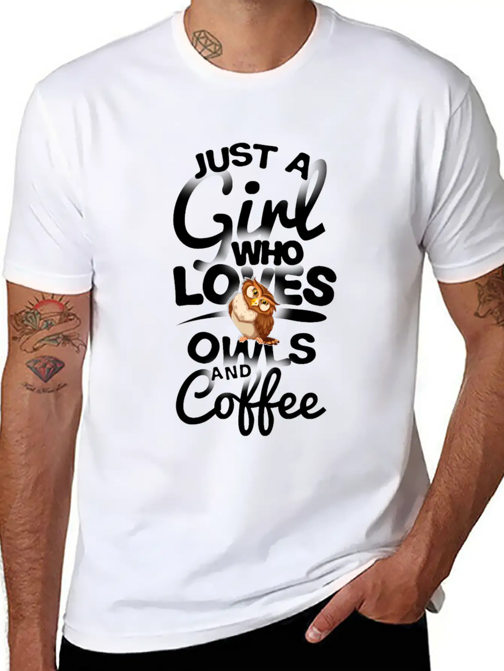 Owl Classic Cotton Tee – Unisex Comfort For Any Season