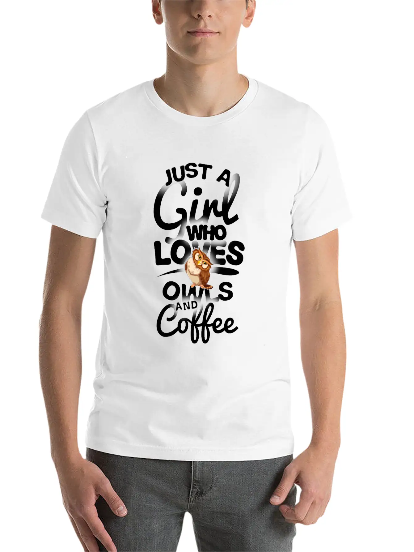 Owl Classic Cotton Tee – Unisex Comfort For Any Season