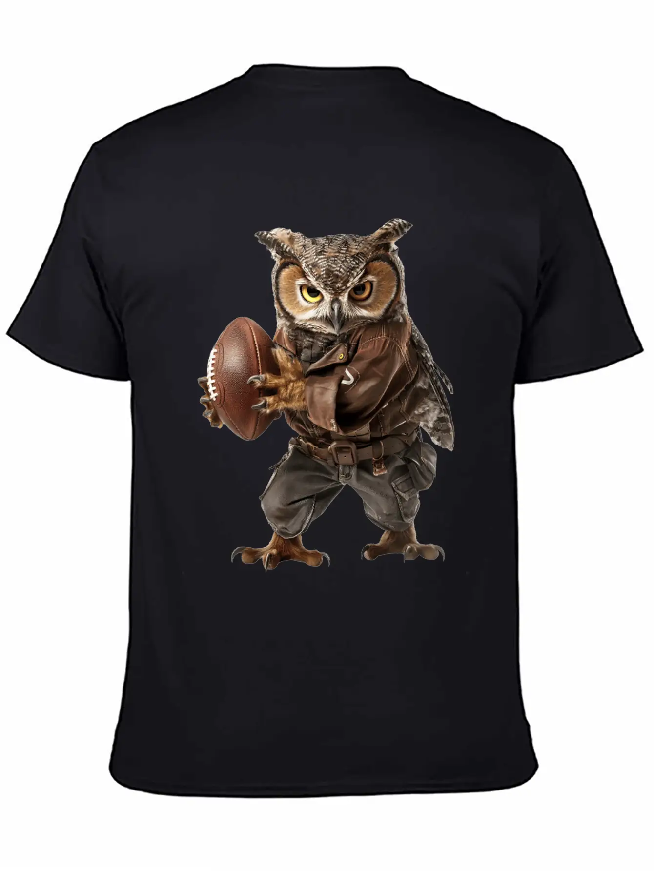 Owl Relaxed Everyday Tee – Lightweight And Durable Cotton