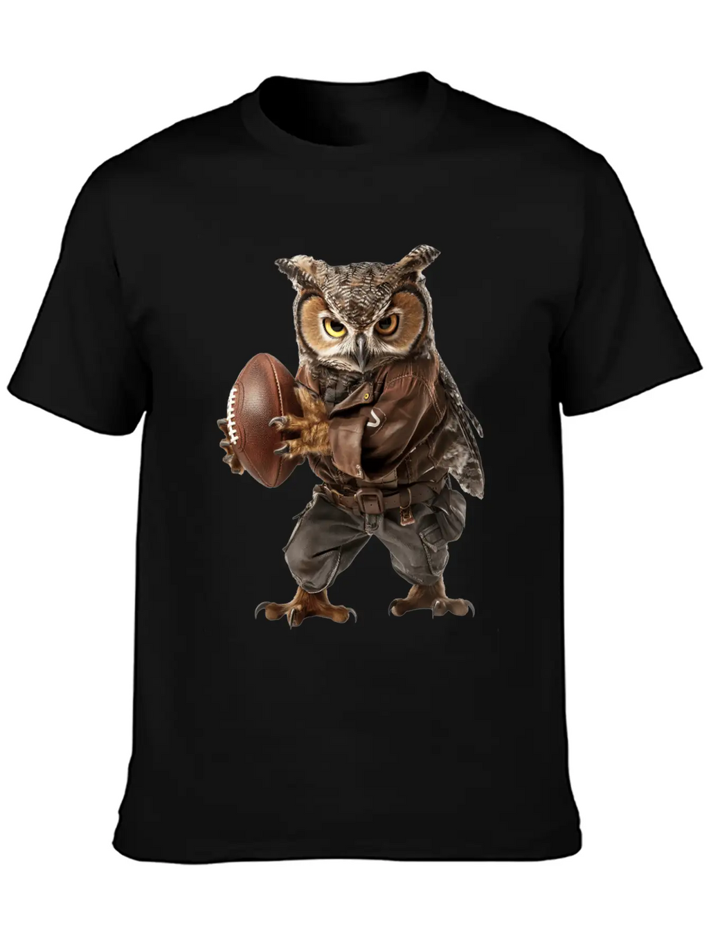 Owl Relaxed Everyday Tee – Lightweight And Durable Cotton