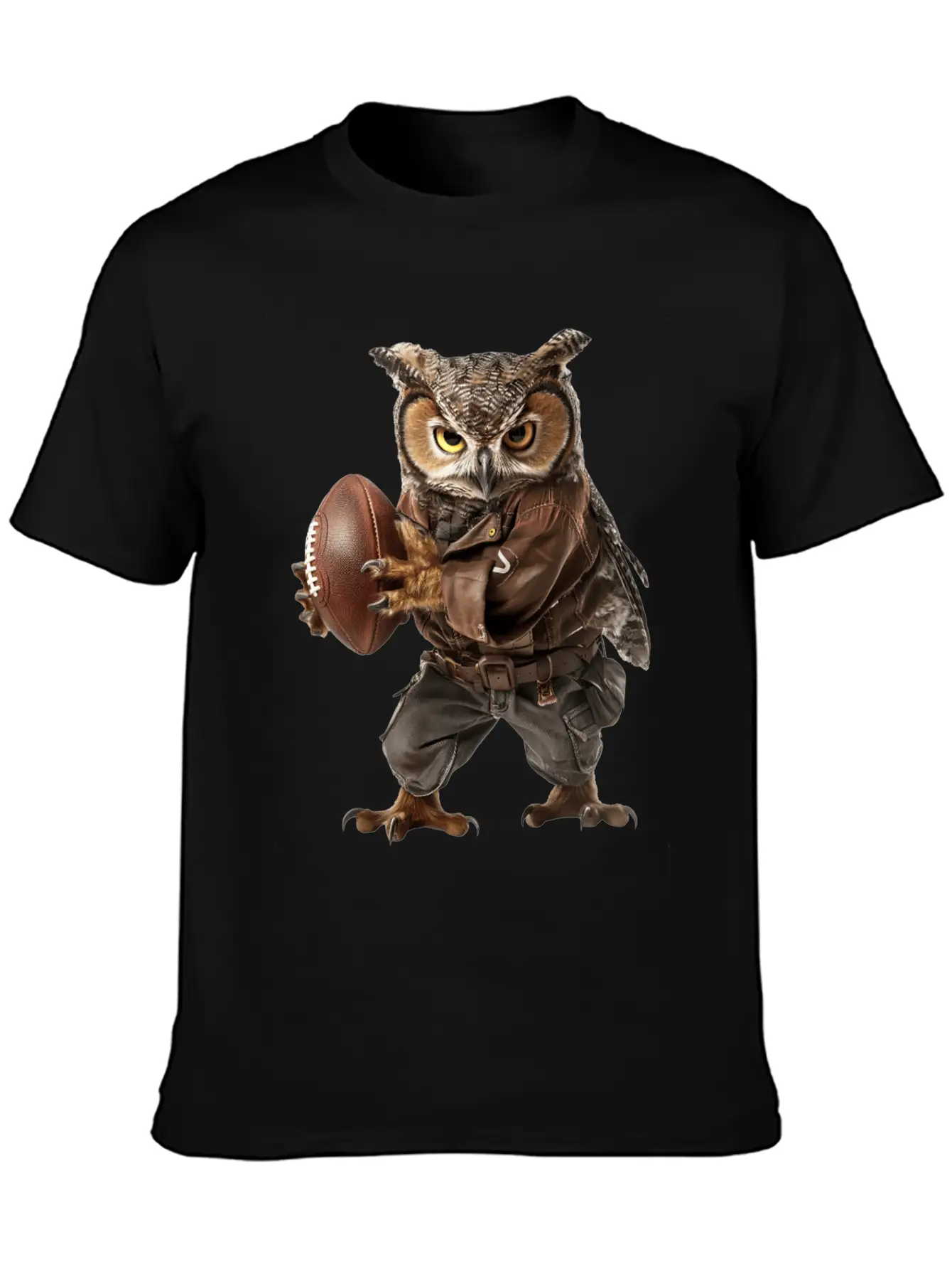 Owl Relaxed Everyday Tee – Lightweight And Durable Cotton