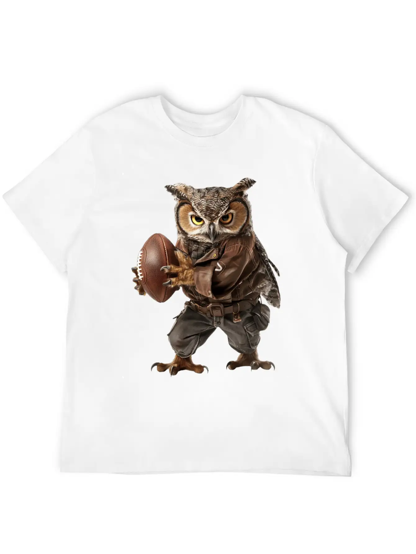 Owl Relaxed Everyday Tee – Lightweight And Durable Cotton
