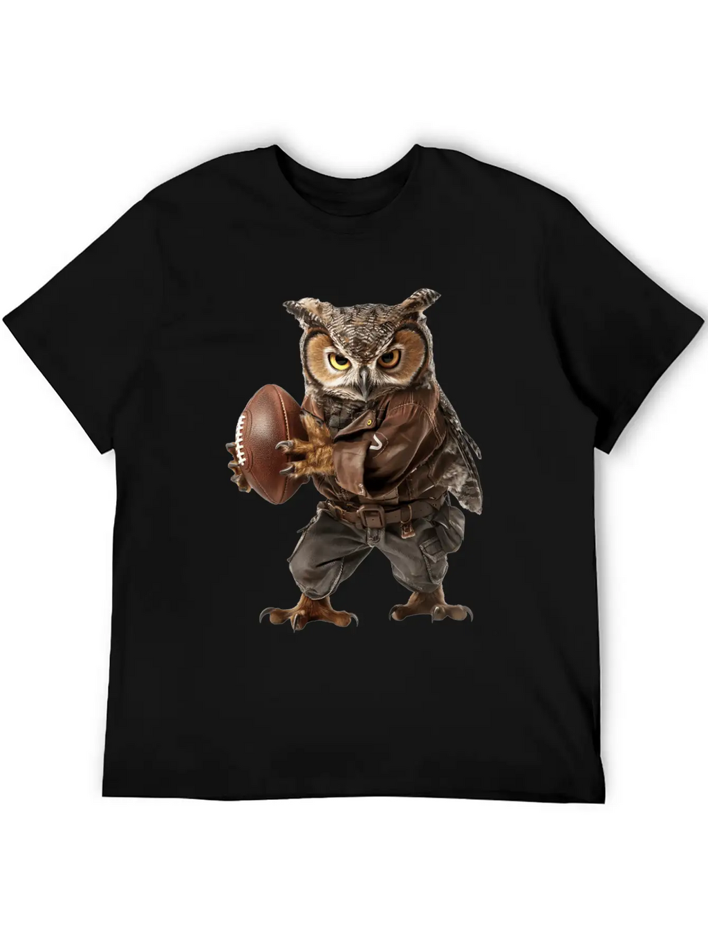 Owl Relaxed Everyday Tee – Lightweight And Durable Cotton