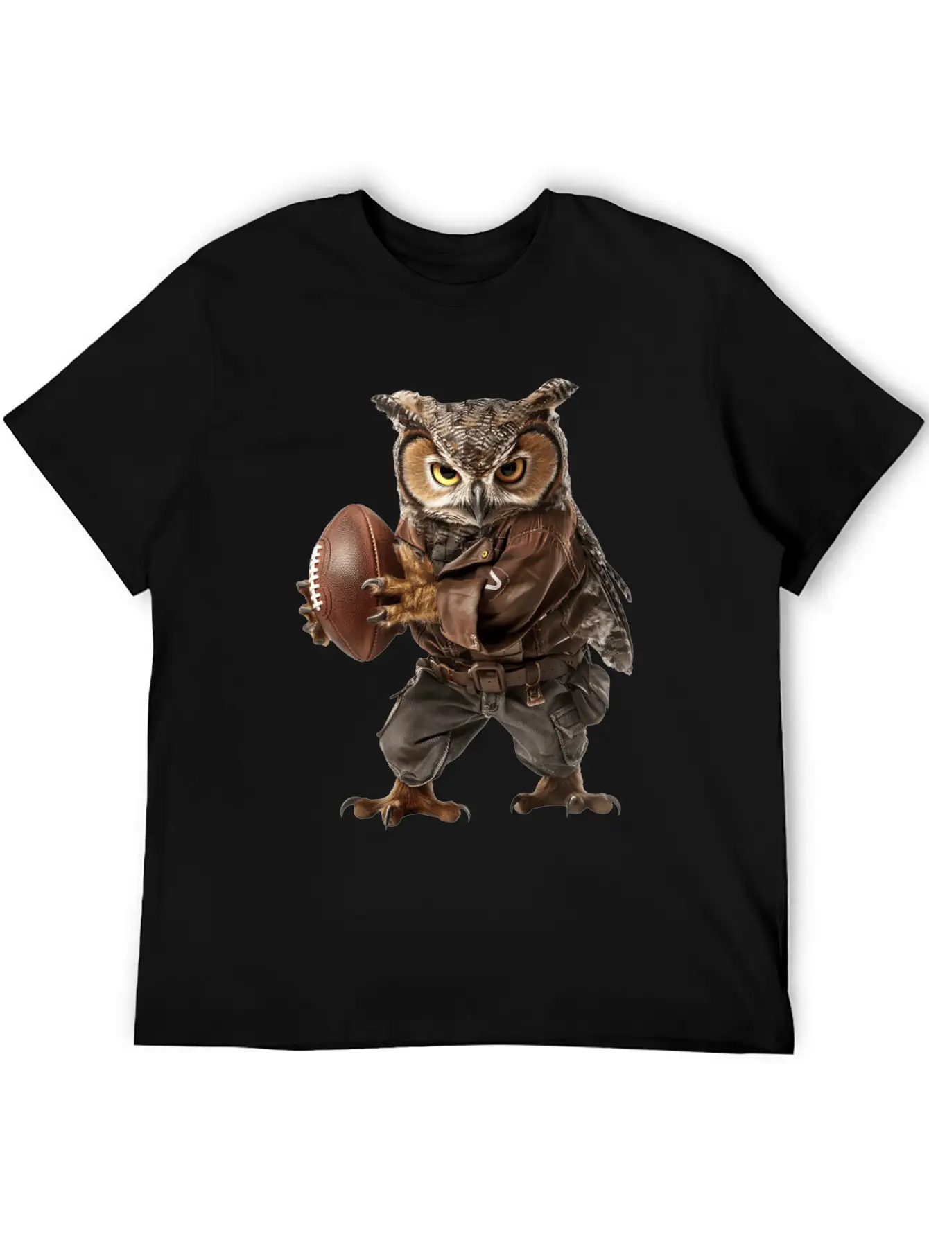 Owl Relaxed Everyday Tee – Lightweight And Durable Cotton