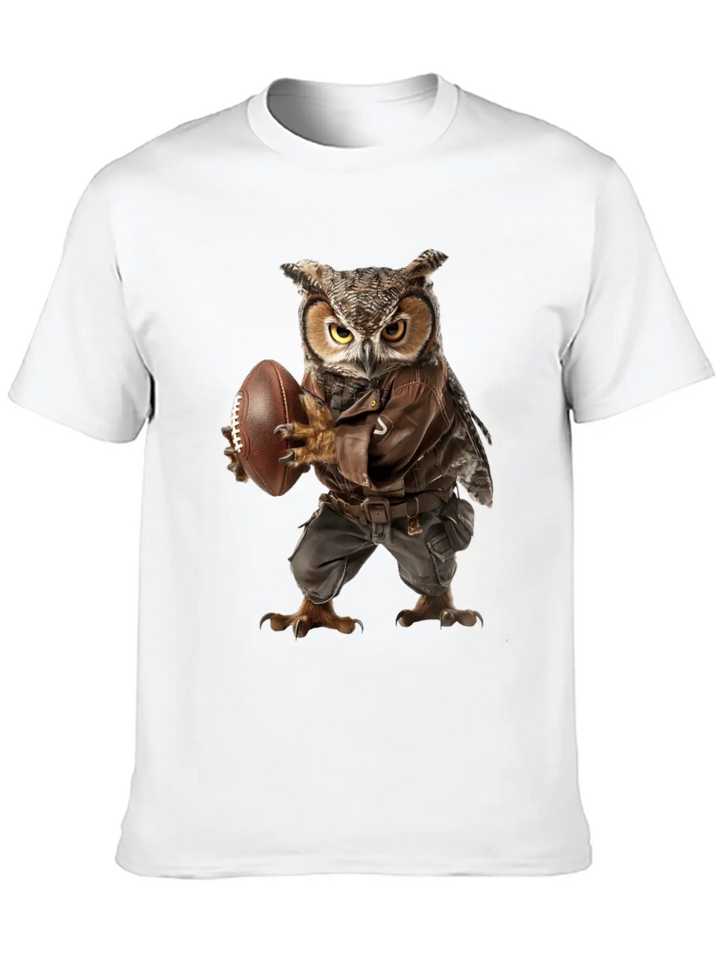 Owl Relaxed Everyday Tee – Lightweight And Durable Cotton