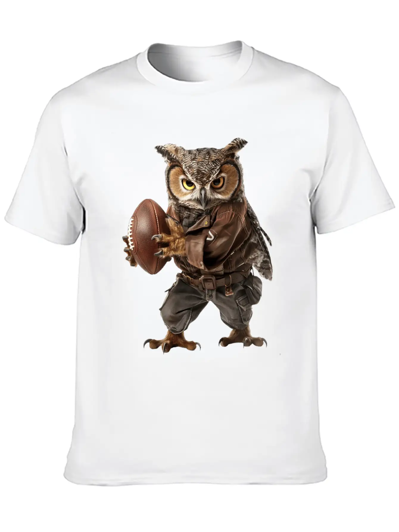 Owl Relaxed Everyday Tee – Lightweight And Durable Cotton