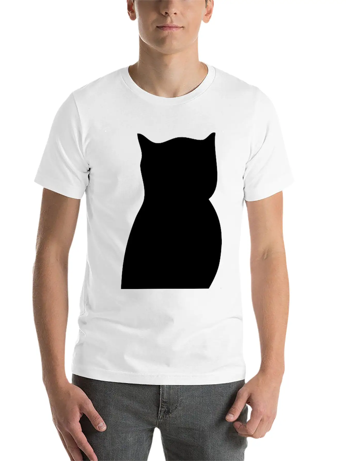 Owl Silhouette Classic Cotton Tee – Unisex Comfort For Any Season