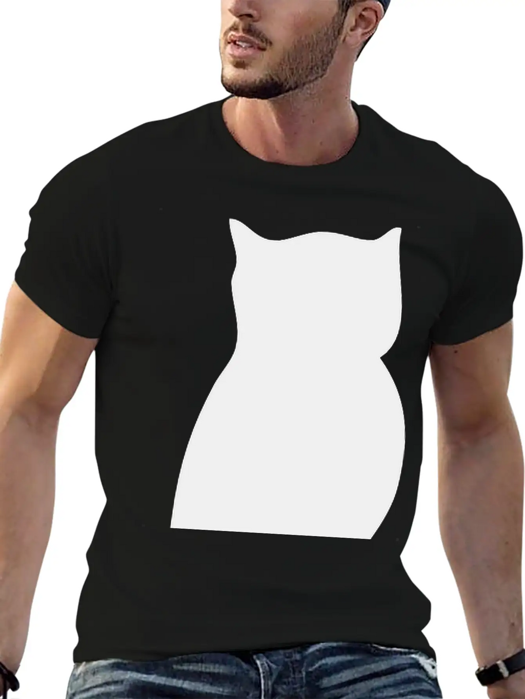 Owl Silhouette Classic Cotton Tee – Unisex Comfort For Any Season