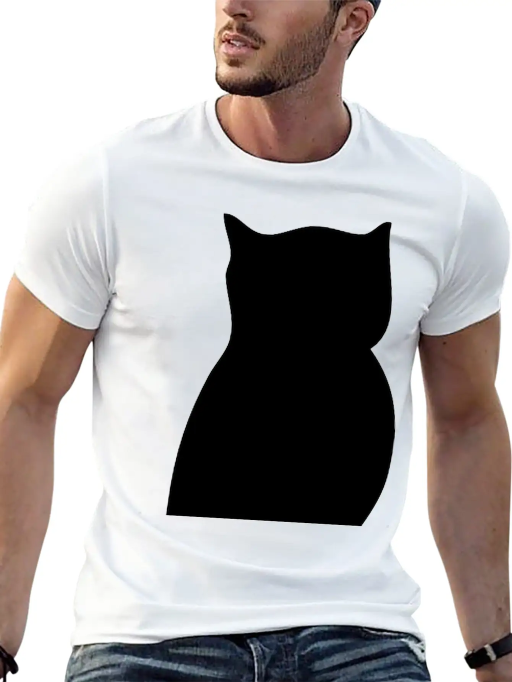 Owl Silhouette Classic Cotton Tee – Unisex Comfort For Any Season