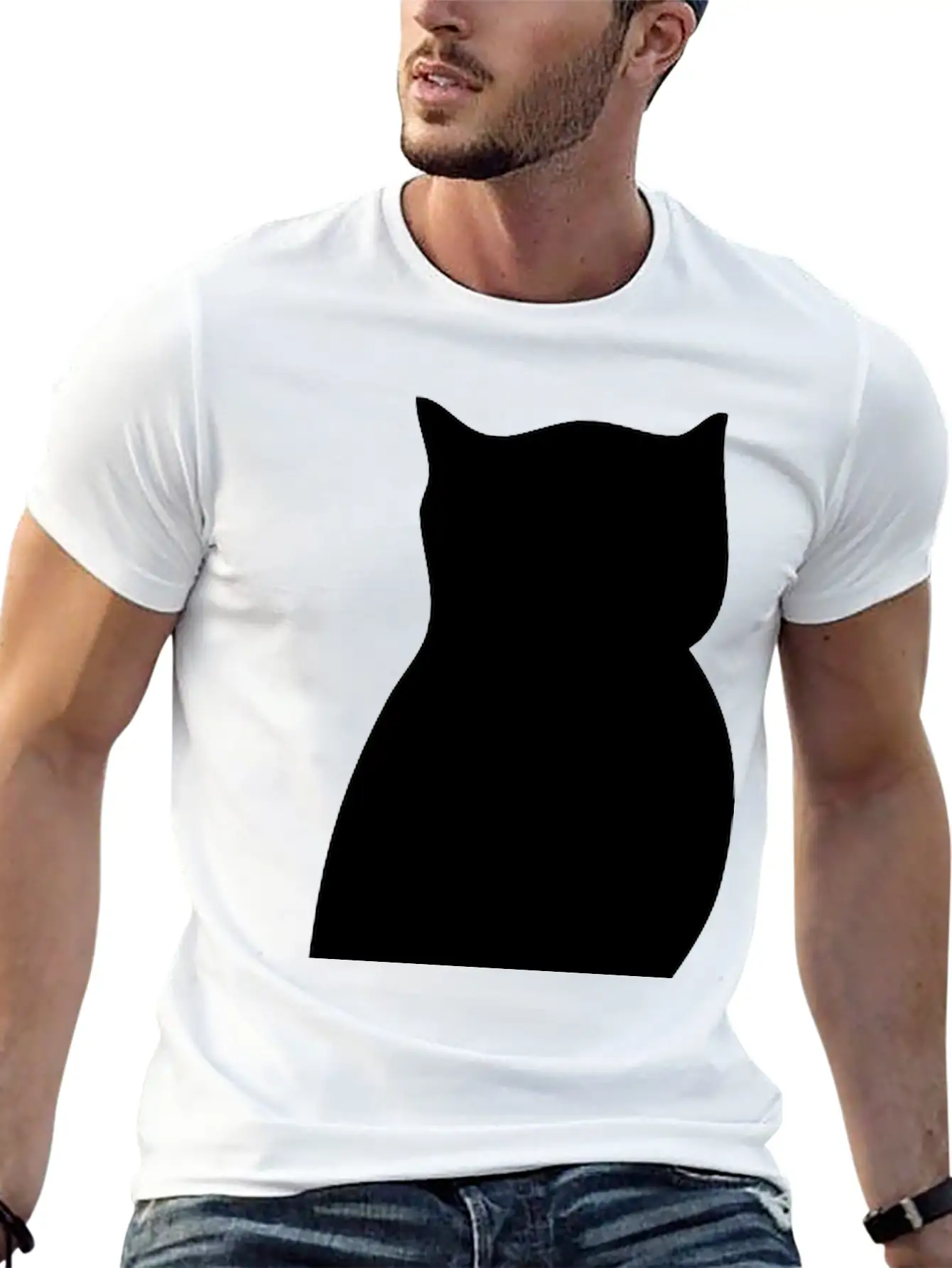 Owl Silhouette Classic Cotton Tee – Unisex Comfort For Any Season