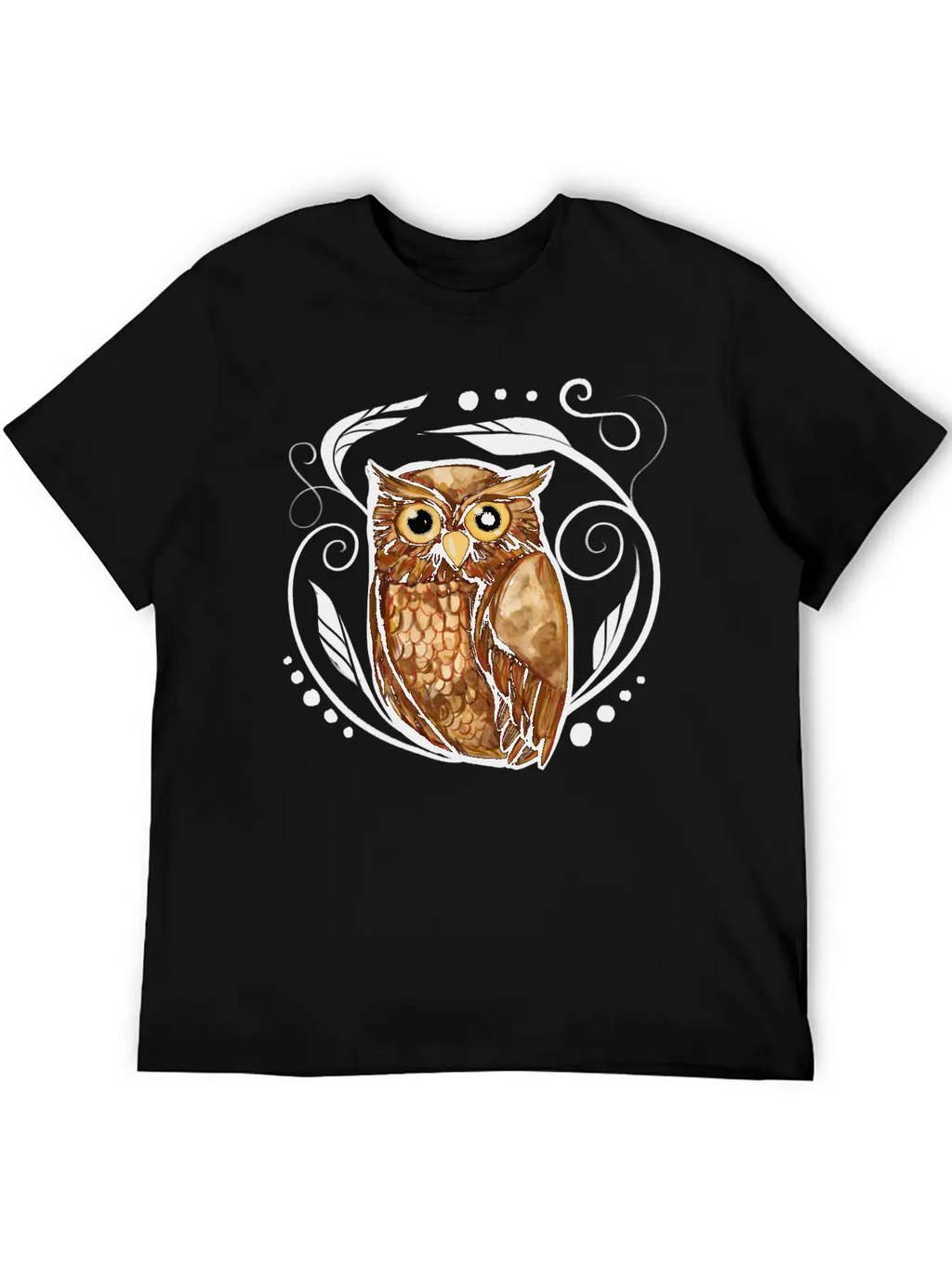 Owl Stylish Everyday T-Shirt – Unisex Basic Cotton Tee