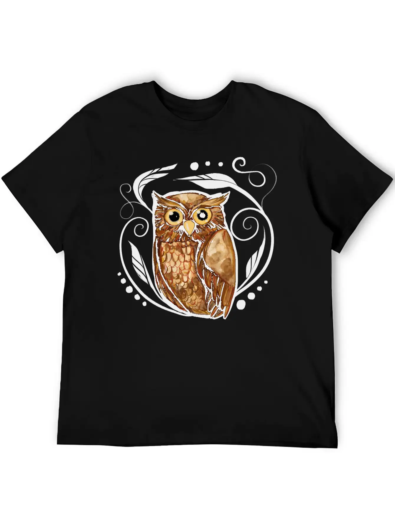 Owl Stylish Everyday T-Shirt – Unisex Basic Cotton Tee