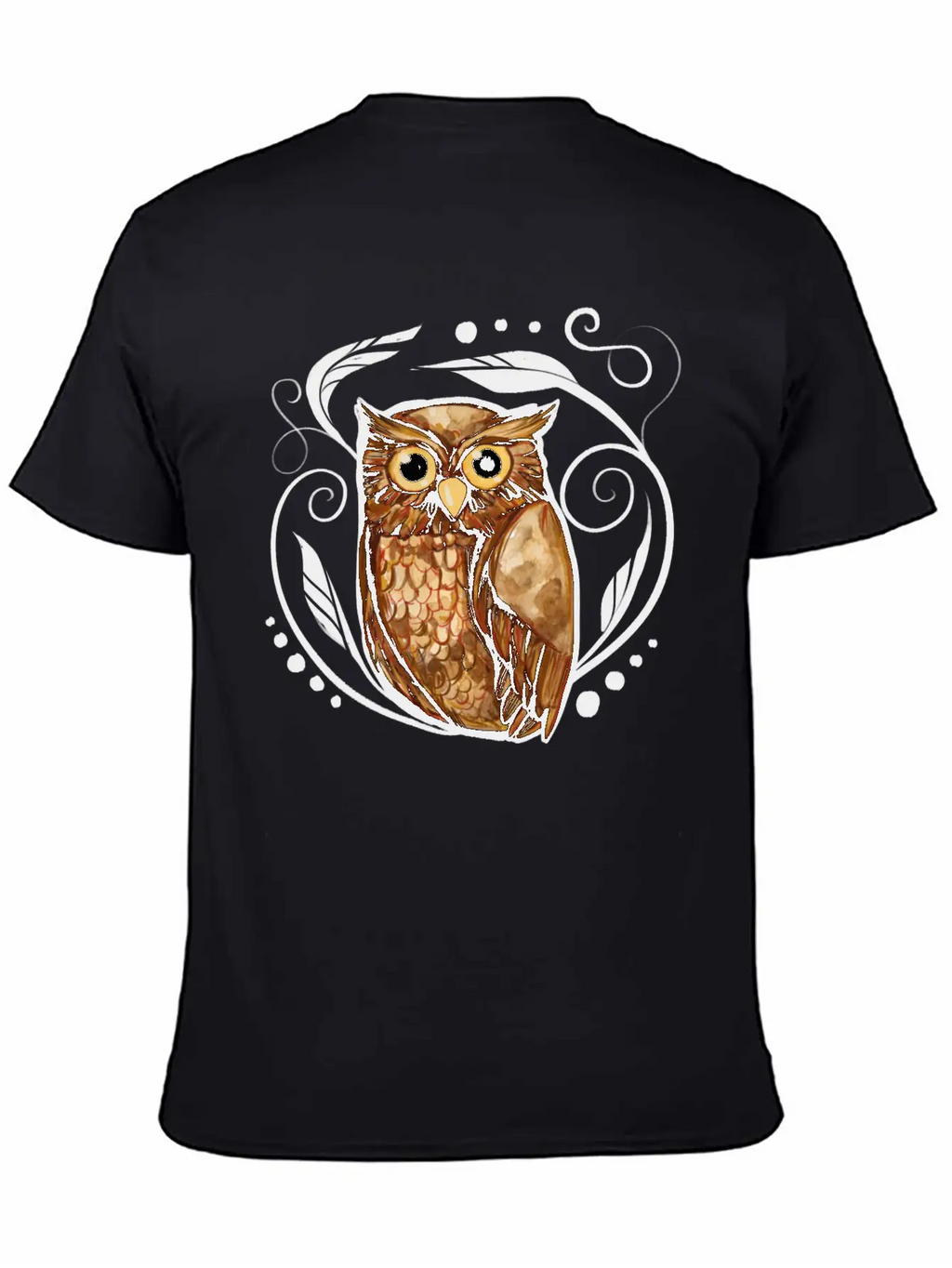Owl Stylish Everyday T-Shirt – Unisex Basic Cotton Tee