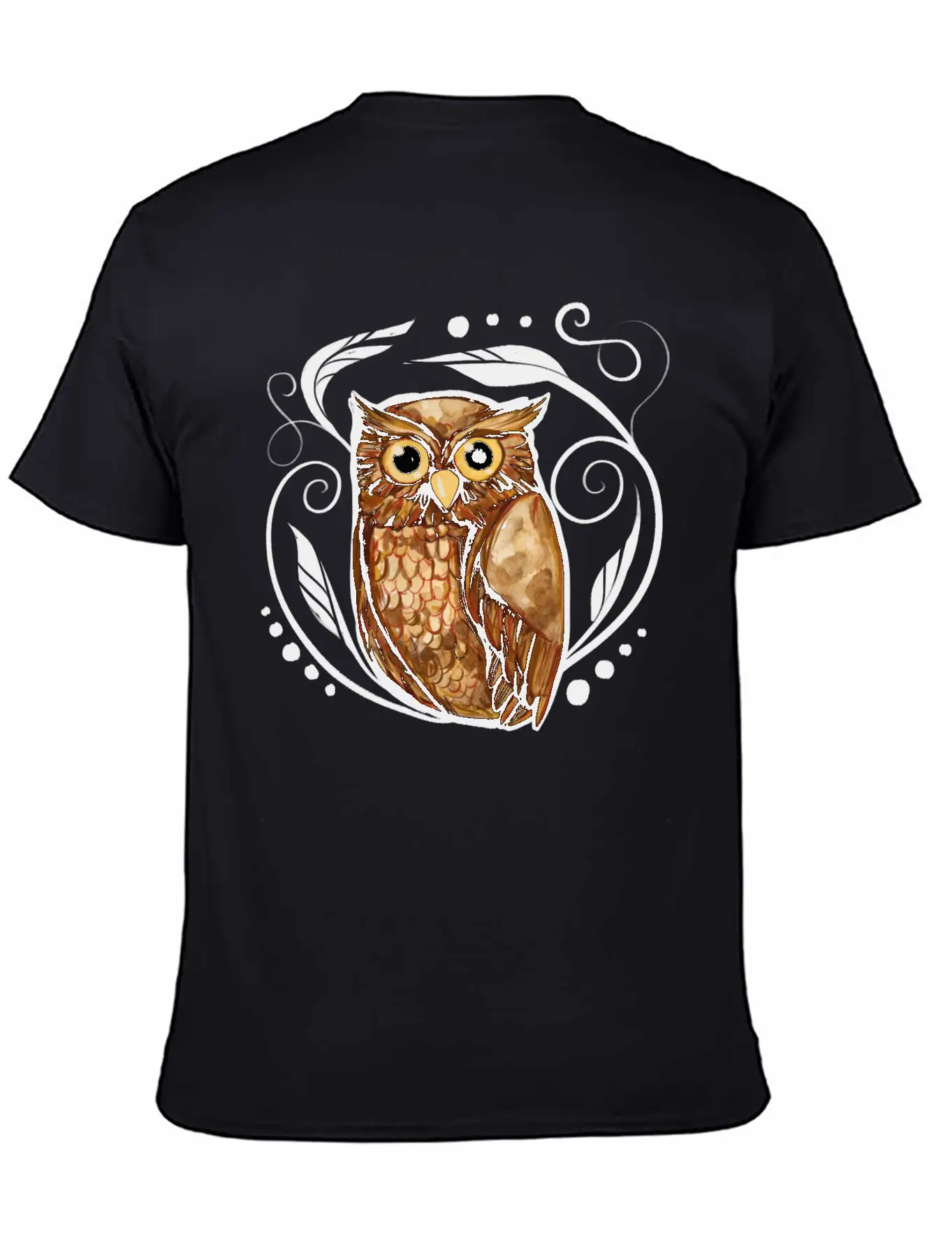 Owl Stylish Everyday T-Shirt – Unisex Basic Cotton Tee