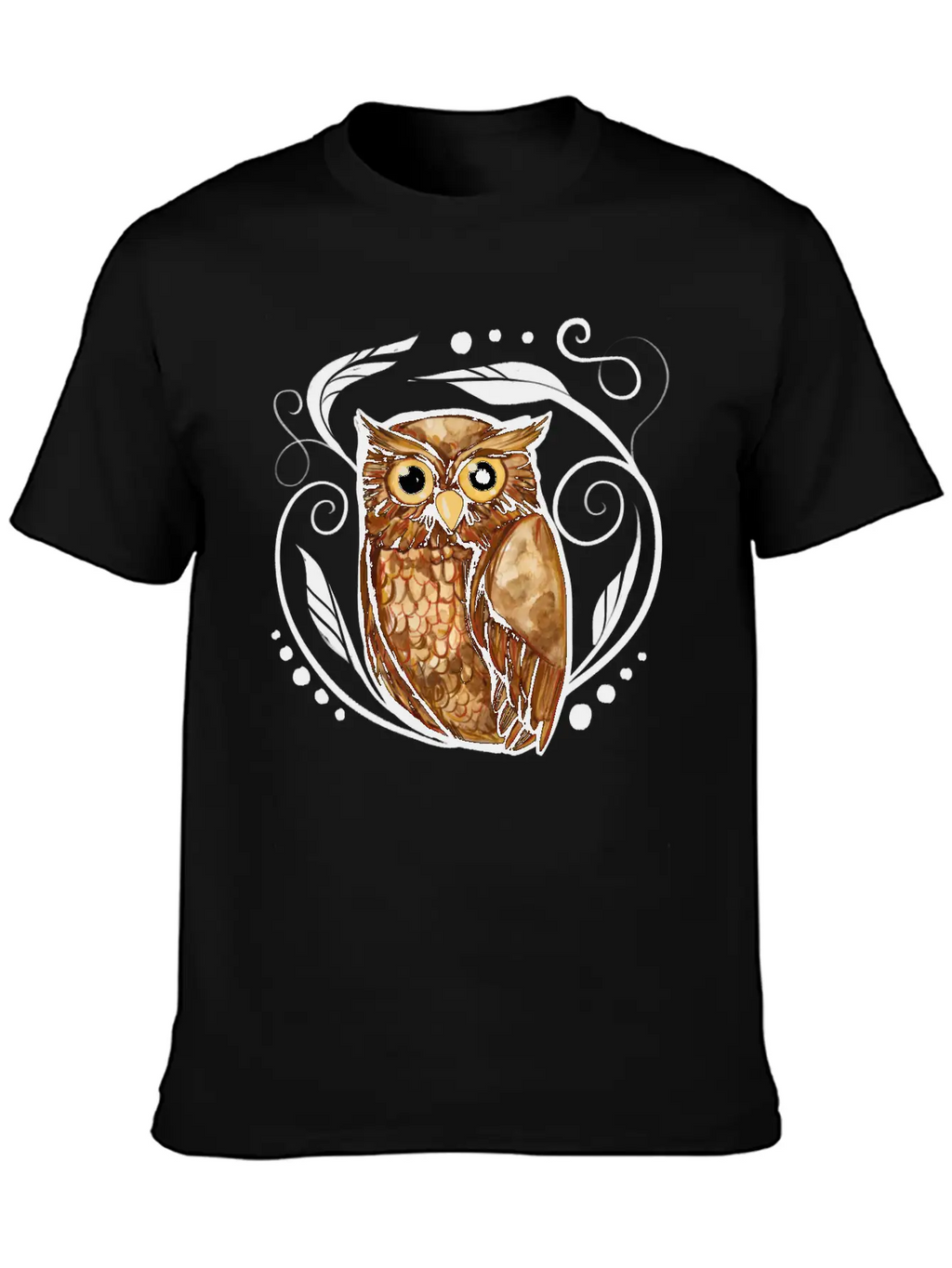 Owl Stylish Everyday T-Shirt – Unisex Basic Cotton Tee
