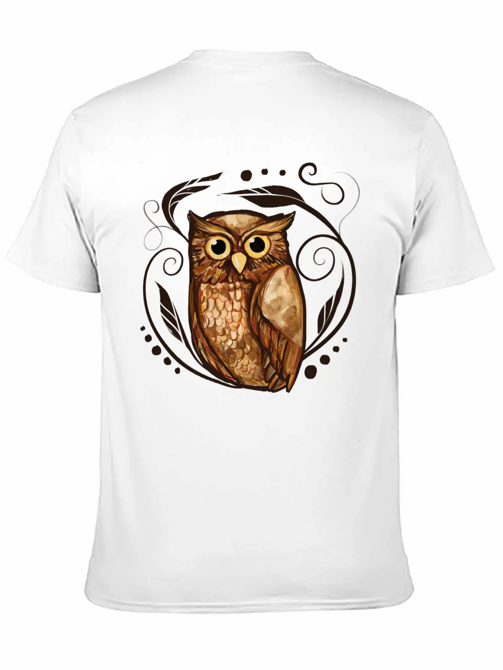 Owl Stylish Everyday T-Shirt – Unisex Basic Cotton Tee