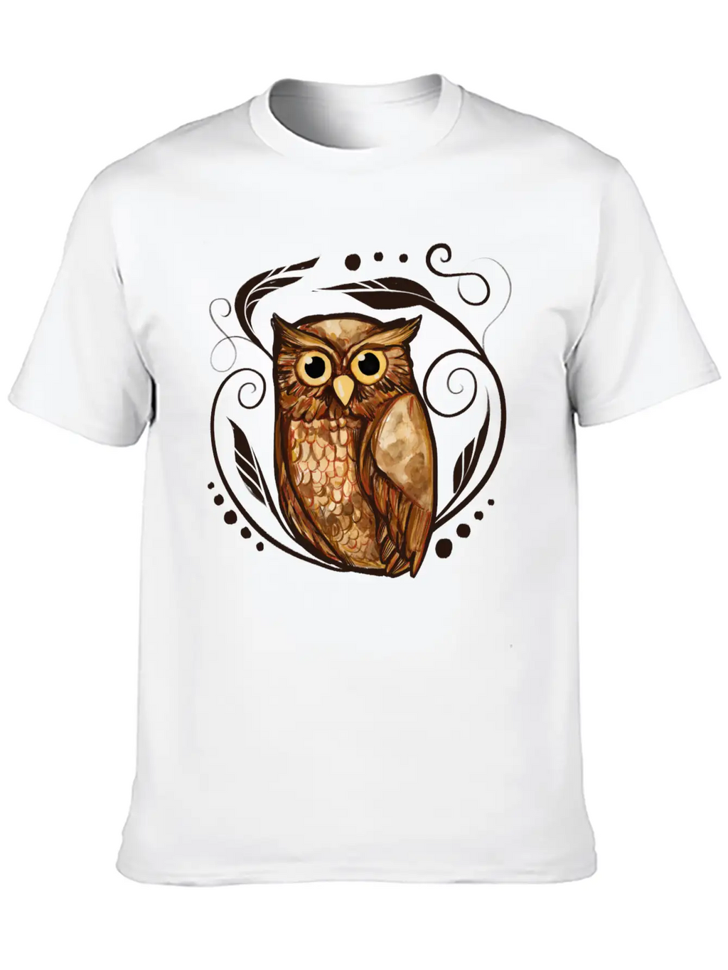 Owl Stylish Everyday T-Shirt – Unisex Basic Cotton Tee