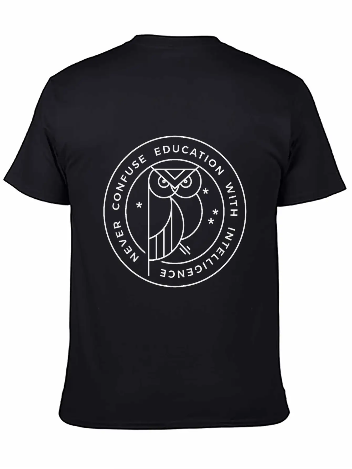 Owl Unisex Casual T-Shirt – Clean Design For Daily Comfort