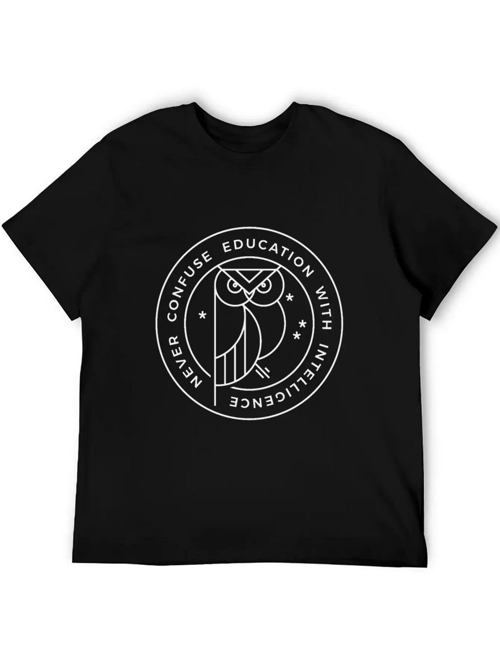 Owl Unisex Casual T-Shirt – Clean Design For Daily Comfort