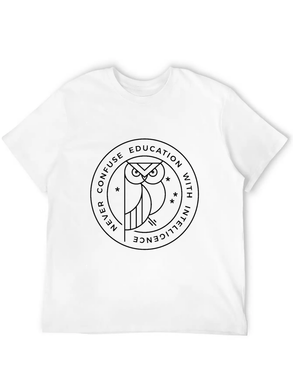 Owl Unisex Casual T-Shirt – Clean Design For Daily Comfort