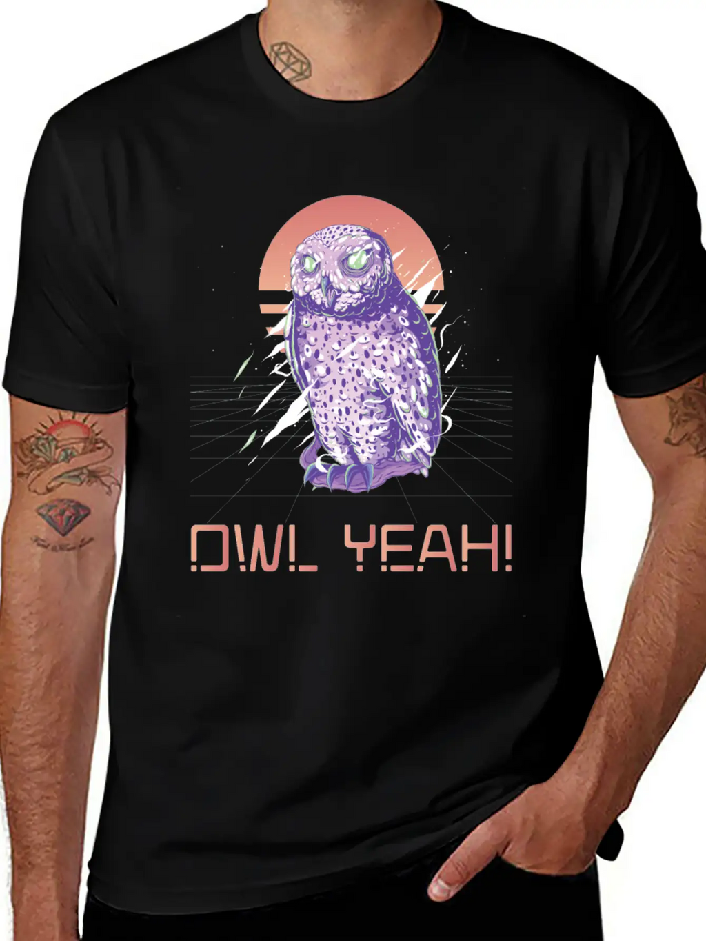 Owl Yeah Owl Lover Nocturnal Bird Owl Whisperer Breathable Graphic T-Shirt – Perfect For Casual Days