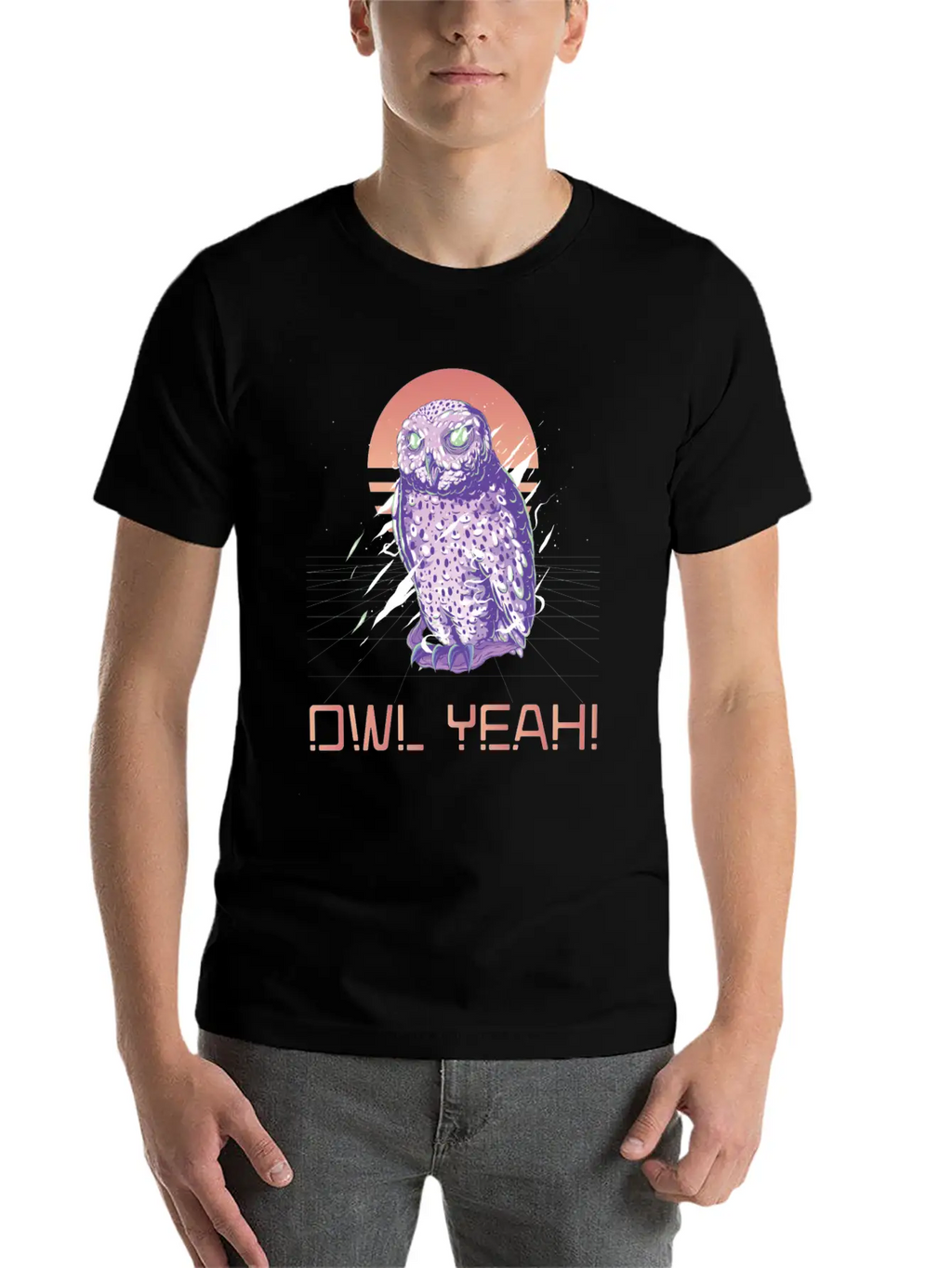 Owl Yeah Owl Lover Nocturnal Bird Owl Whisperer Breathable Graphic T-Shirt – Perfect For Casual Days