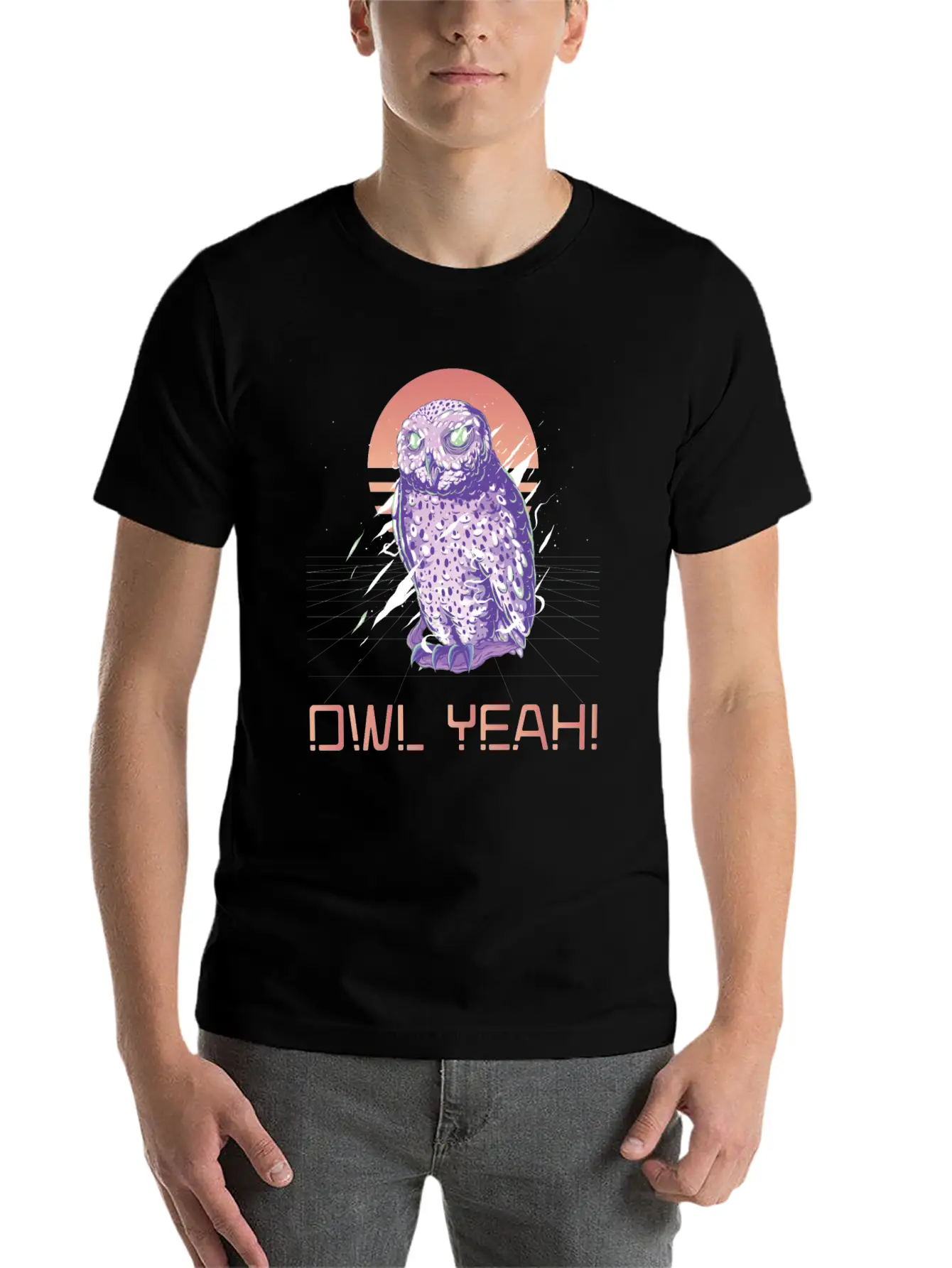 Owl Yeah Owl Lover Nocturnal Bird Owl Whisperer Breathable Graphic T-Shirt – Perfect For Casual Days