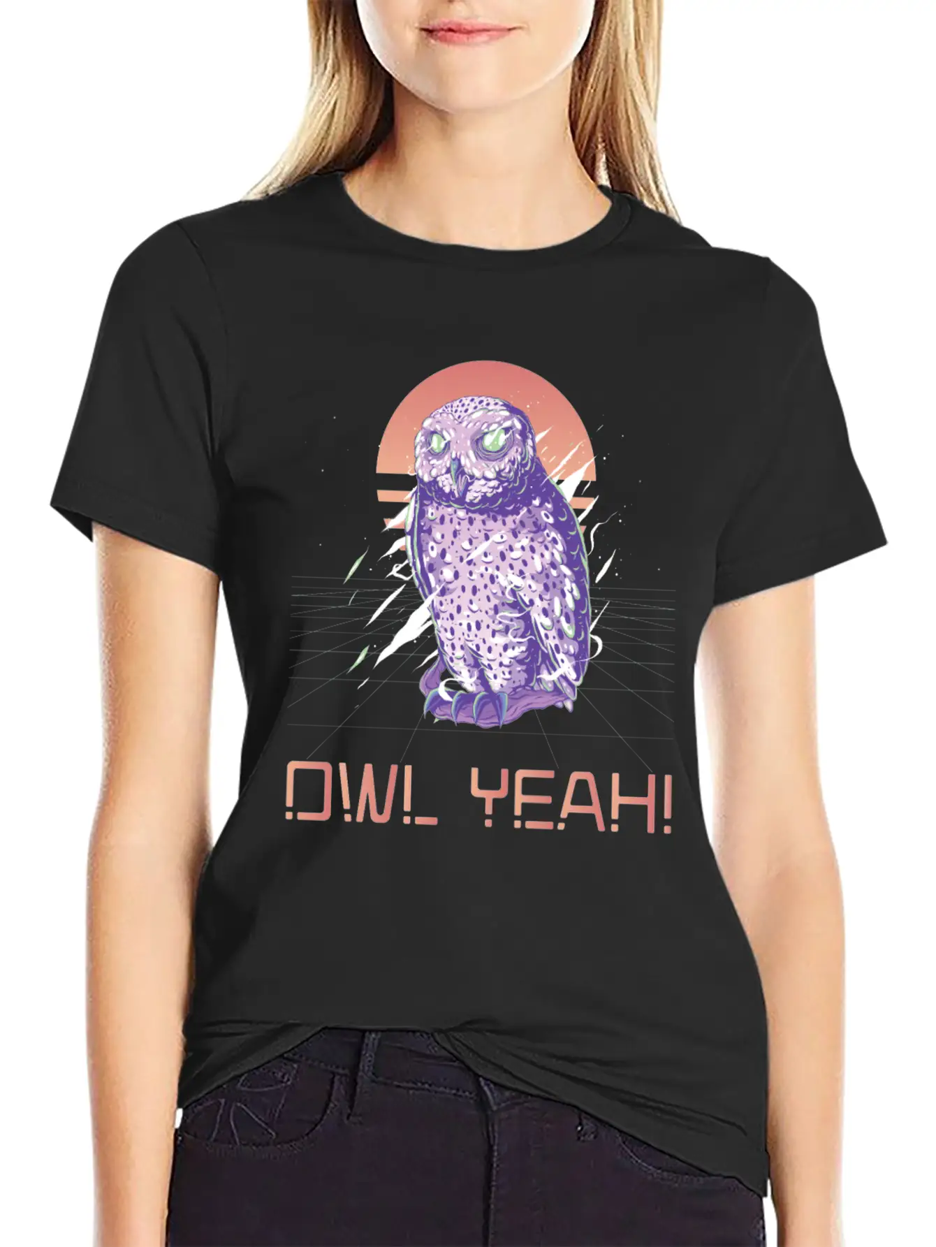 Owl Yeah Owl Lover Nocturnal Bird Owl Whisperer Breathable Graphic T-Shirt – Perfect For Casual Days